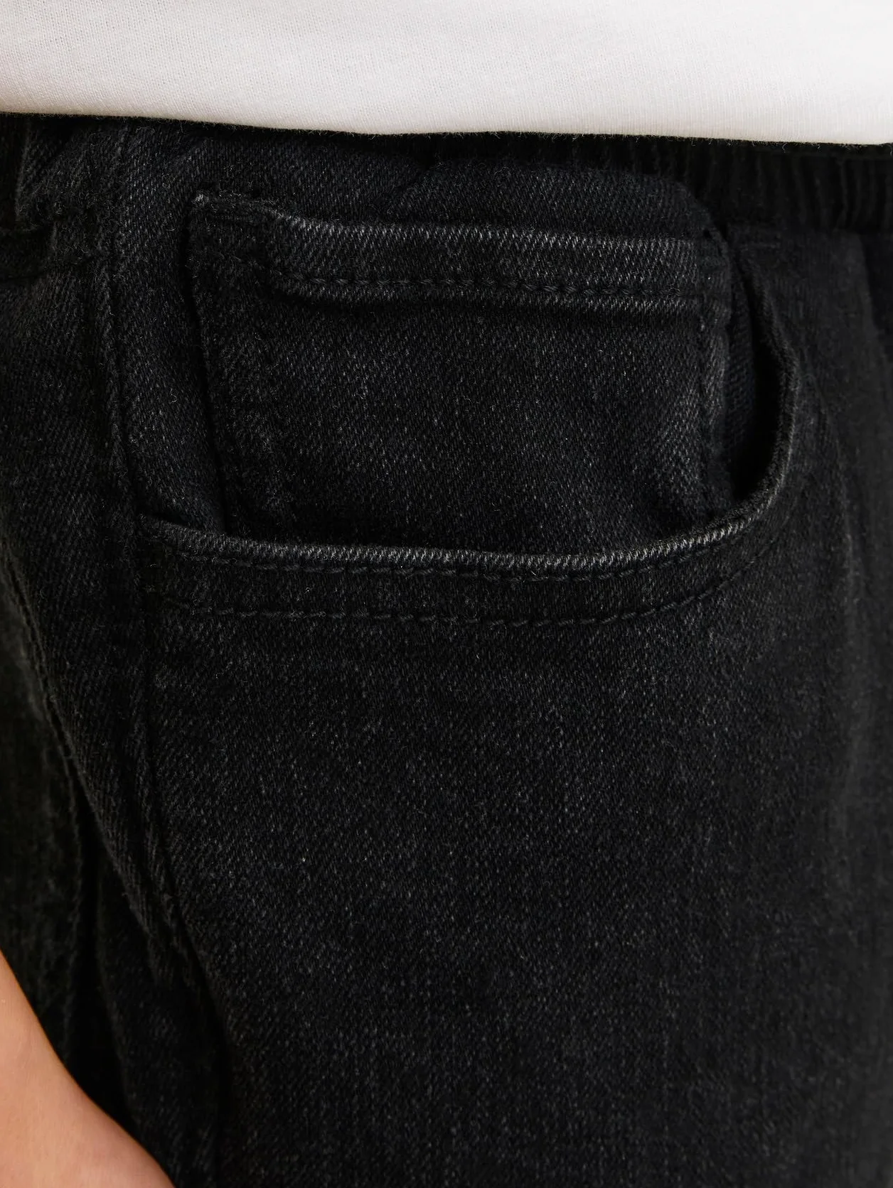 JACK & JONES Jjiglenn Jjelasticated Mf 996 Noos Mni - spodnie jeansowe Chłopcy