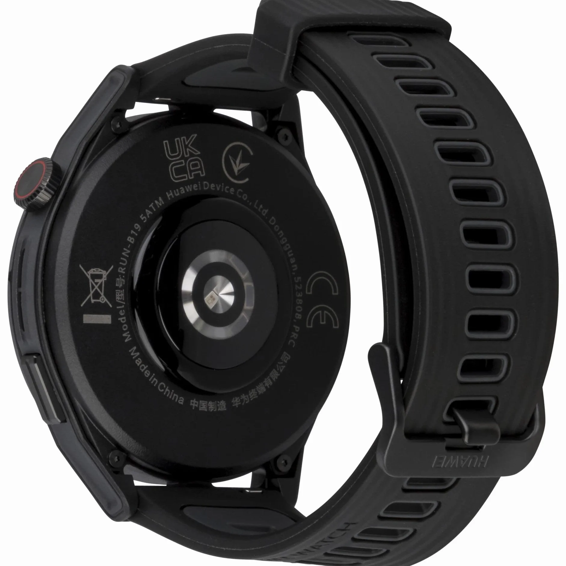 HUAWEI WATCH GT Runner Smartwatch, Dokładne monitorowanie tętna w czasie rzeczywistym, Marathon Runway-level Locating, AI Running Coach, 2-tygodniowy czas pracy baterii, Czarny