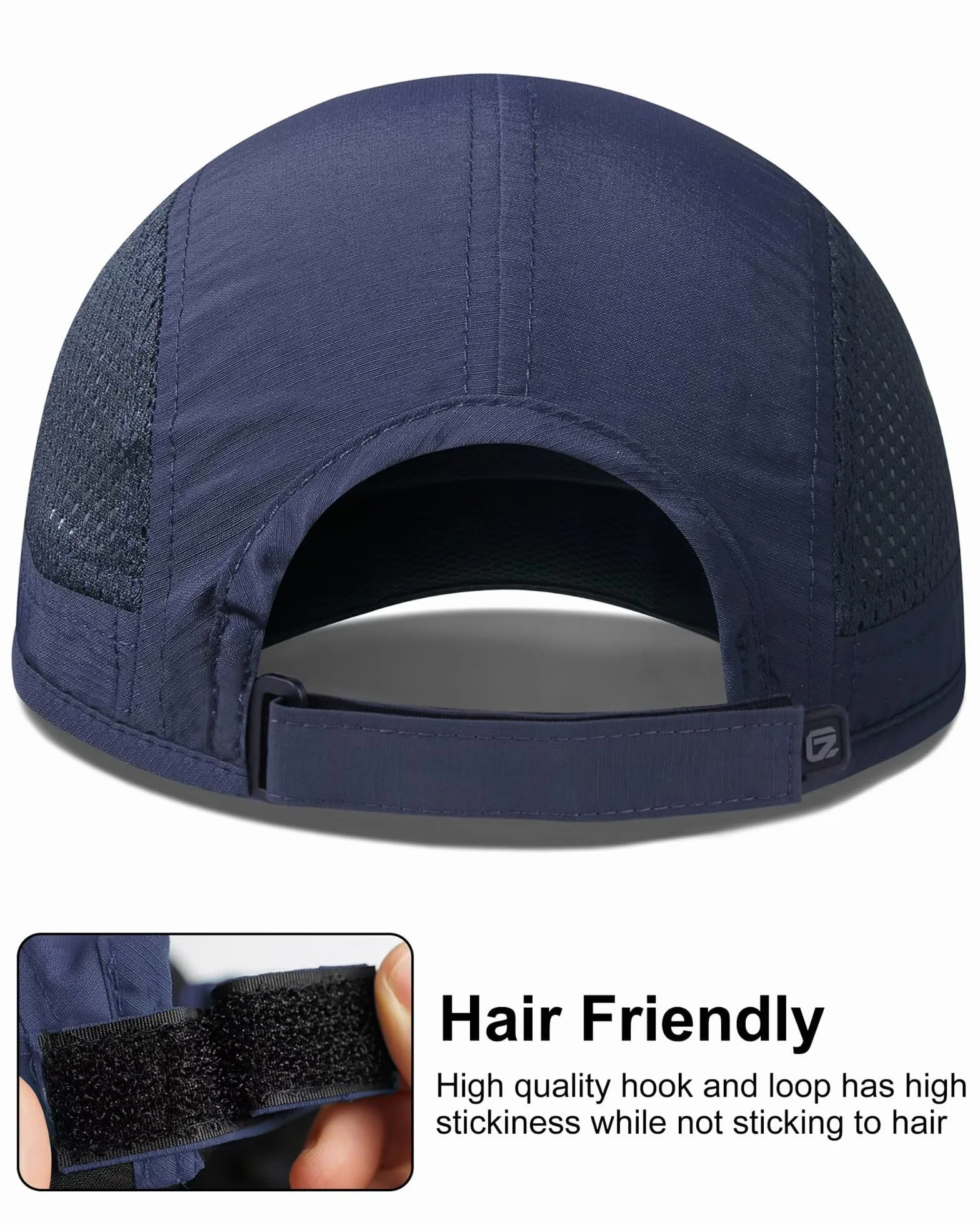 GADIEMKENSD Folding Outdoor Hat UPF 50+ Sun Protection Mesh Sport Hat