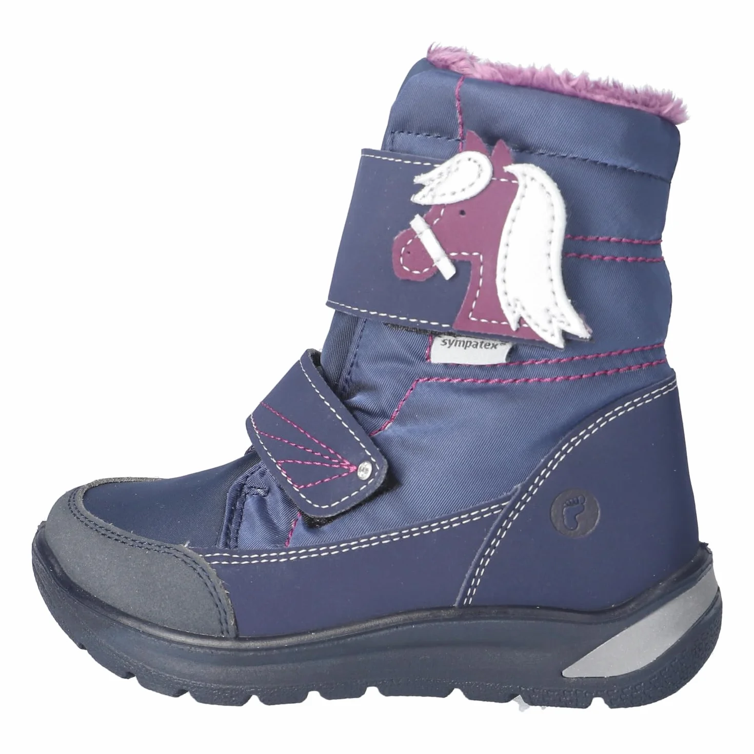 RICOSTA 50 8901002/170 buty wsuwane, tekstylne i syntetyczne, uniseks, w kolorze niebieskim