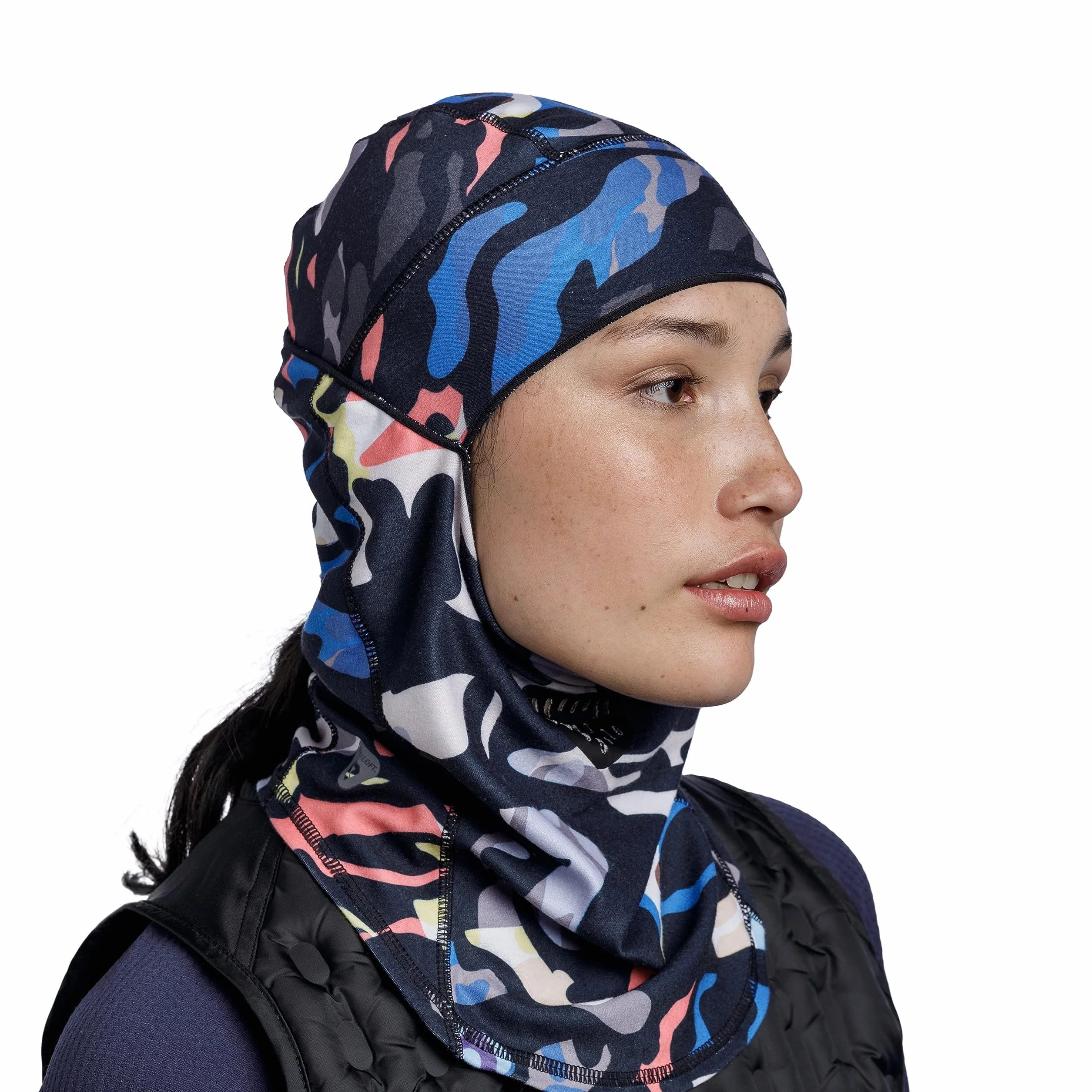 BUFF®| Balaclava Thermonet Ciepła, wygodna, materiały z recyklingu, lekka, oddychająca, izolacja termiczna, śnieg Chłopiec Dziewczynka