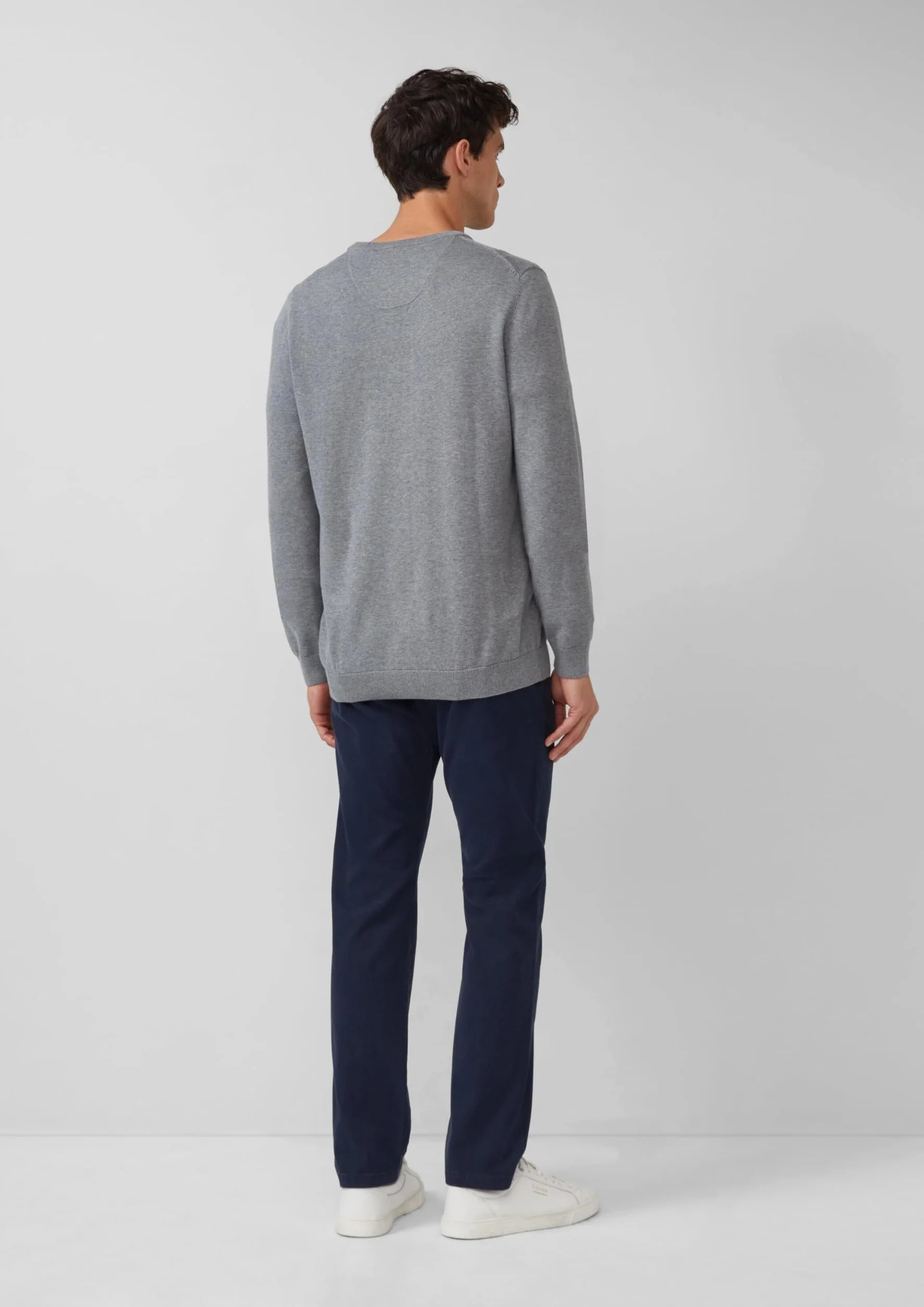 s.Oliver Sweter męski, 92w0 szary, M