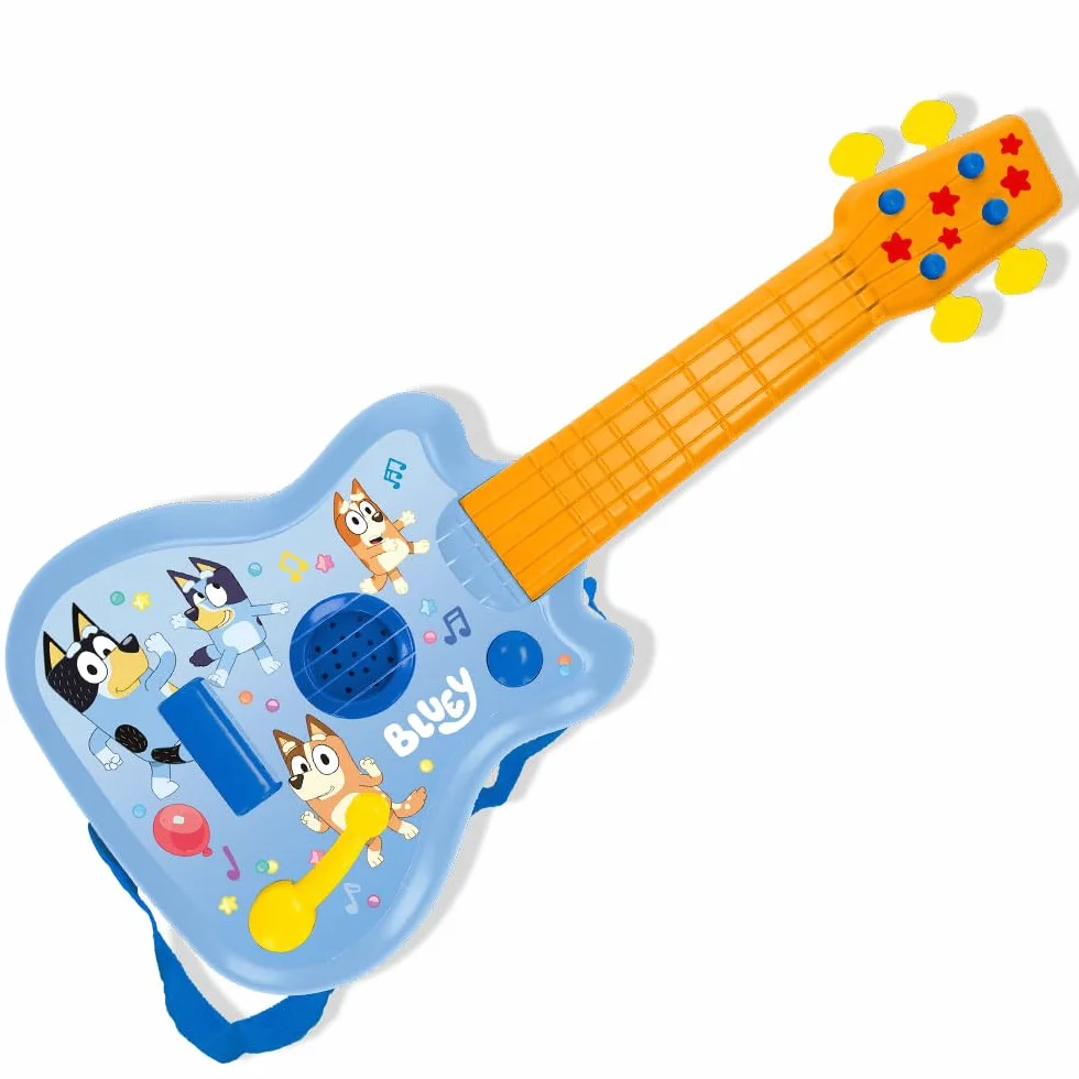 Wielokolorowa gitara zabawkowa Bluey (REIG 2445)