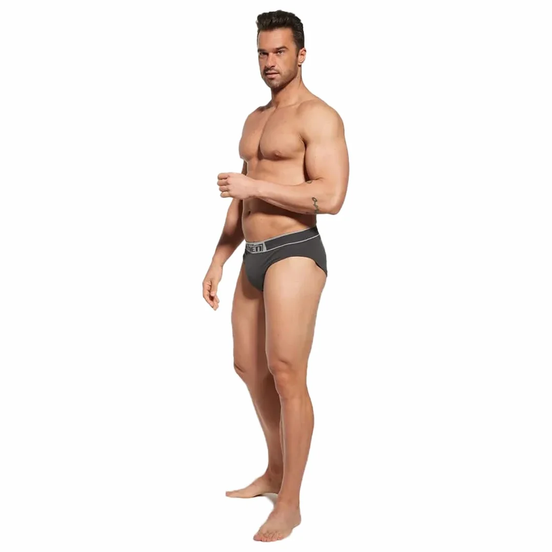 GATTA męskie majtki COTTON SLIP, slipy, slipki bawełniane z dodatkiem elastanu i poliamidu, szeroki ściągacz, wygodne, elastyczne, miękkie, miłe