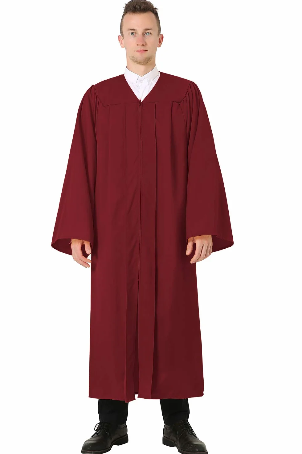 GraduatePro Szlafrok chórski bierzmowanie kliniczne szlafroki na chrzest chóral uniseks dla dorosłych kościół suknia ukończenie szkoły 12 kolorów