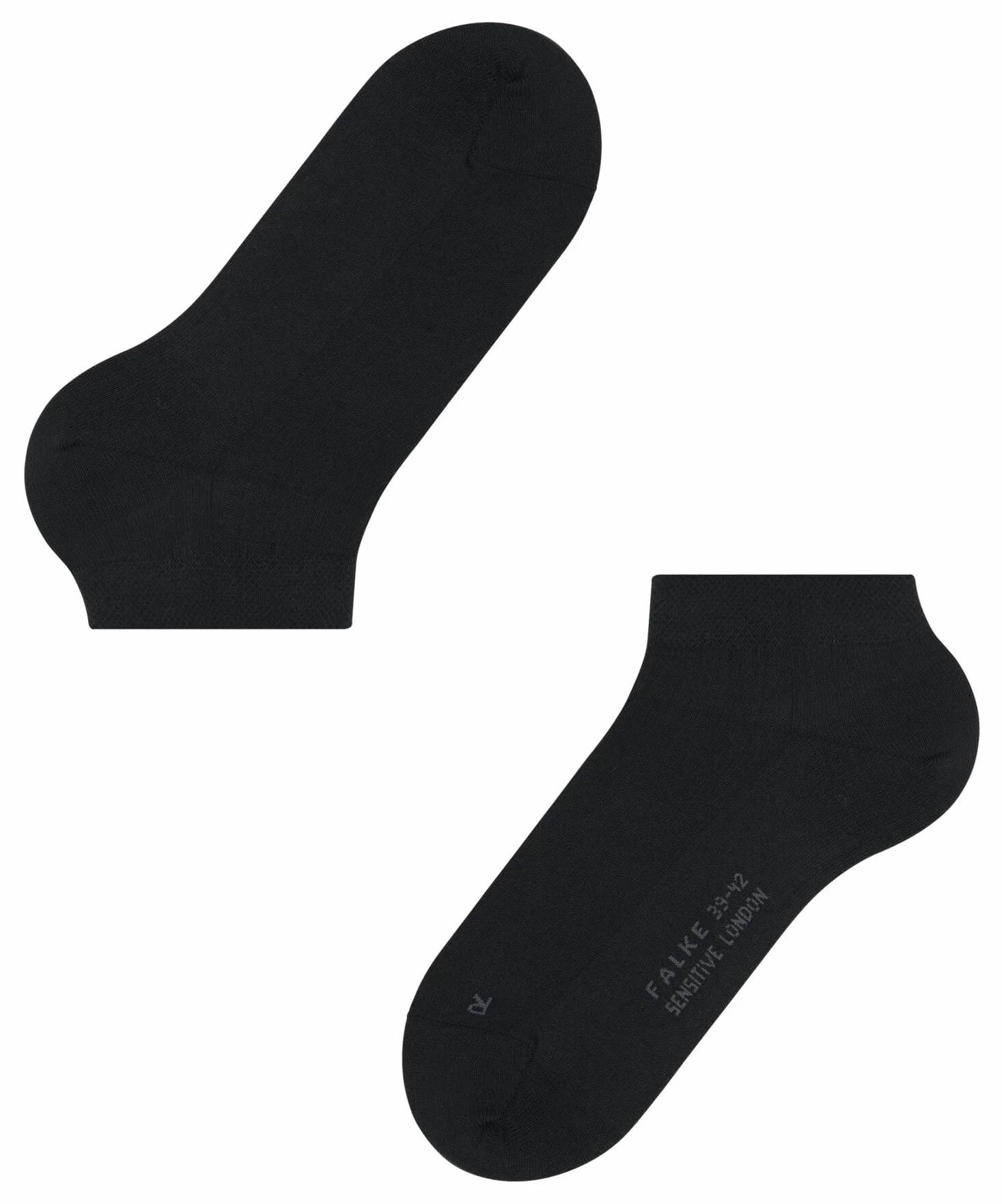 FALKE Mężczyźni Skarpety Sensitive London M Sn Bawełna bezuciskowe 1 Para, Czarny Black 3000, 47-50