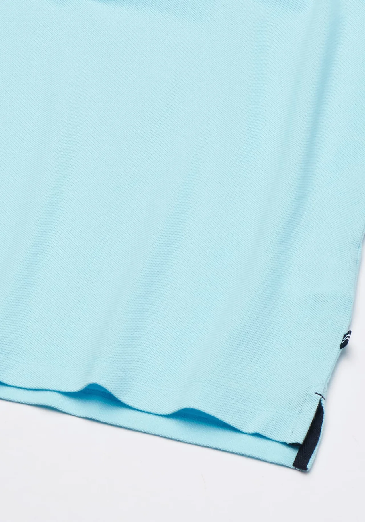 Nautica Męska koszulka polo z krótkim rękawem, solidna bawełna, Jasny Aqua Solid, XL
