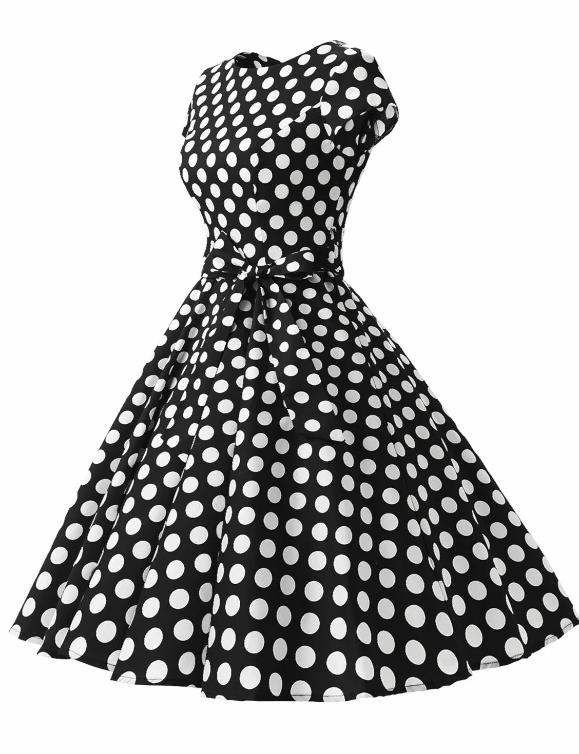 Dressystar Damska sukienka koktajlowa w stylu lat 50-tych 60-tych Audrey Hepburn pin up retro