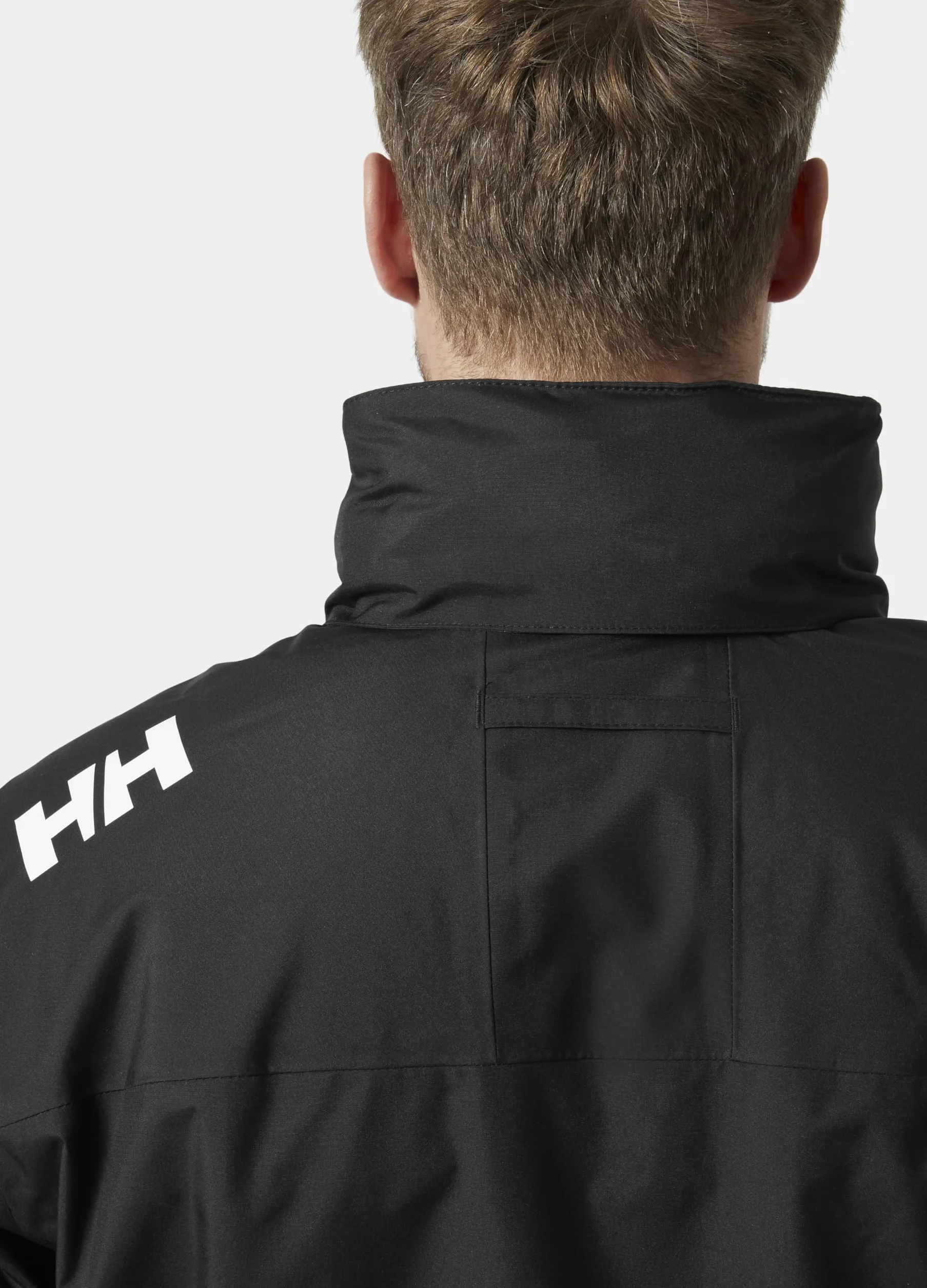 Helly-Hansen Crew Midlayer 2.0 wodoodporne kurtki dla mężczyzn z izolowaną, wiatroszczelną tkaniną żeglarską i pakowanym kapturem