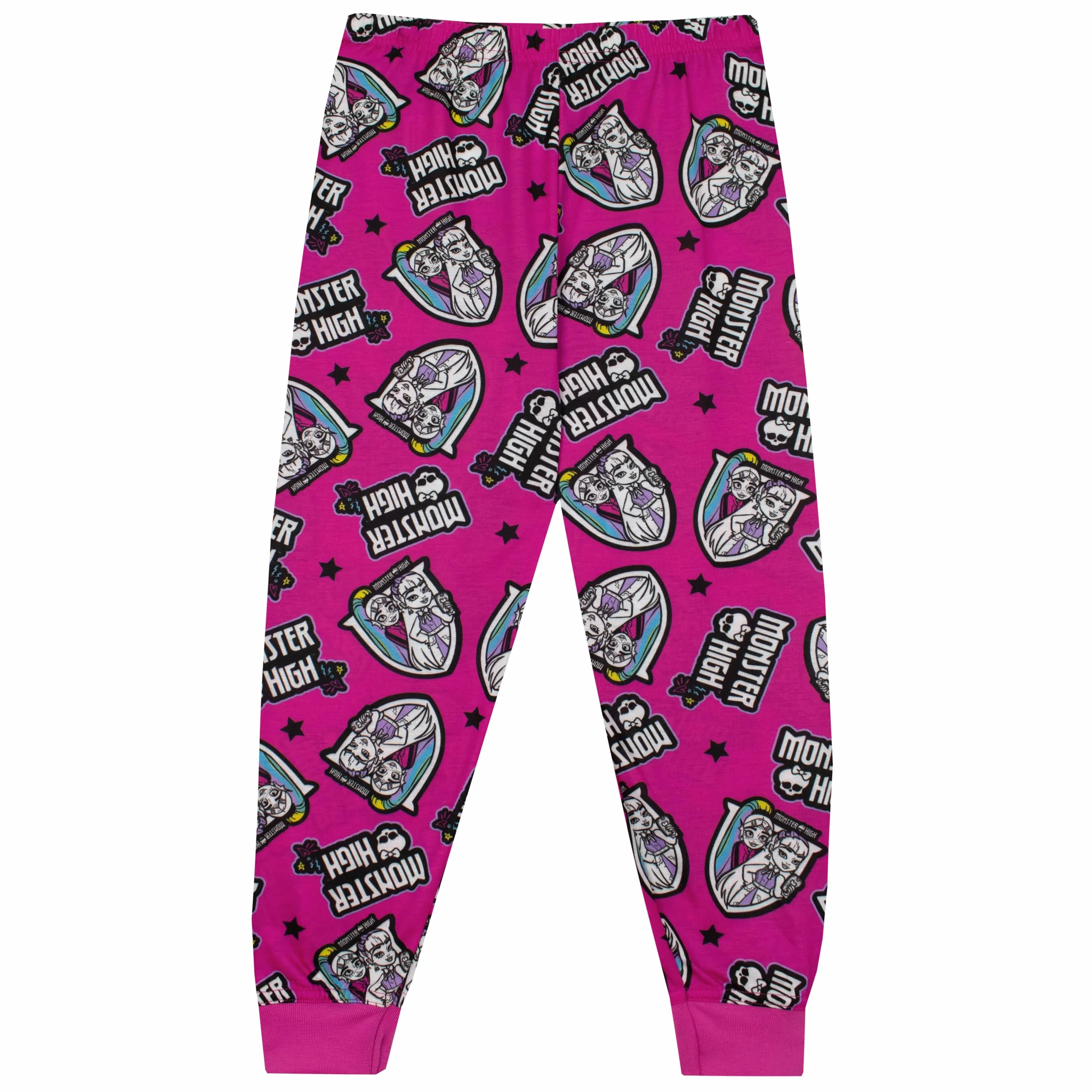 Piżama Monster High | Piżama dziewczęca z długim rękawem Draculaura | Piżamy dla dzieci