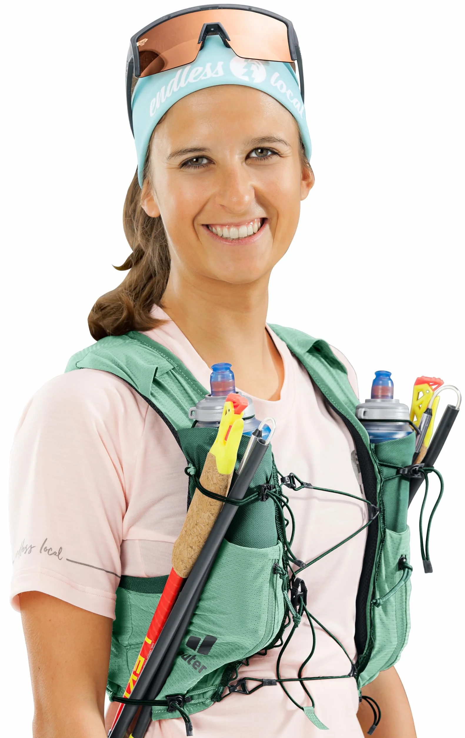 Deuter Damska kamizelka Traick 5 Sl do biegania w terenie