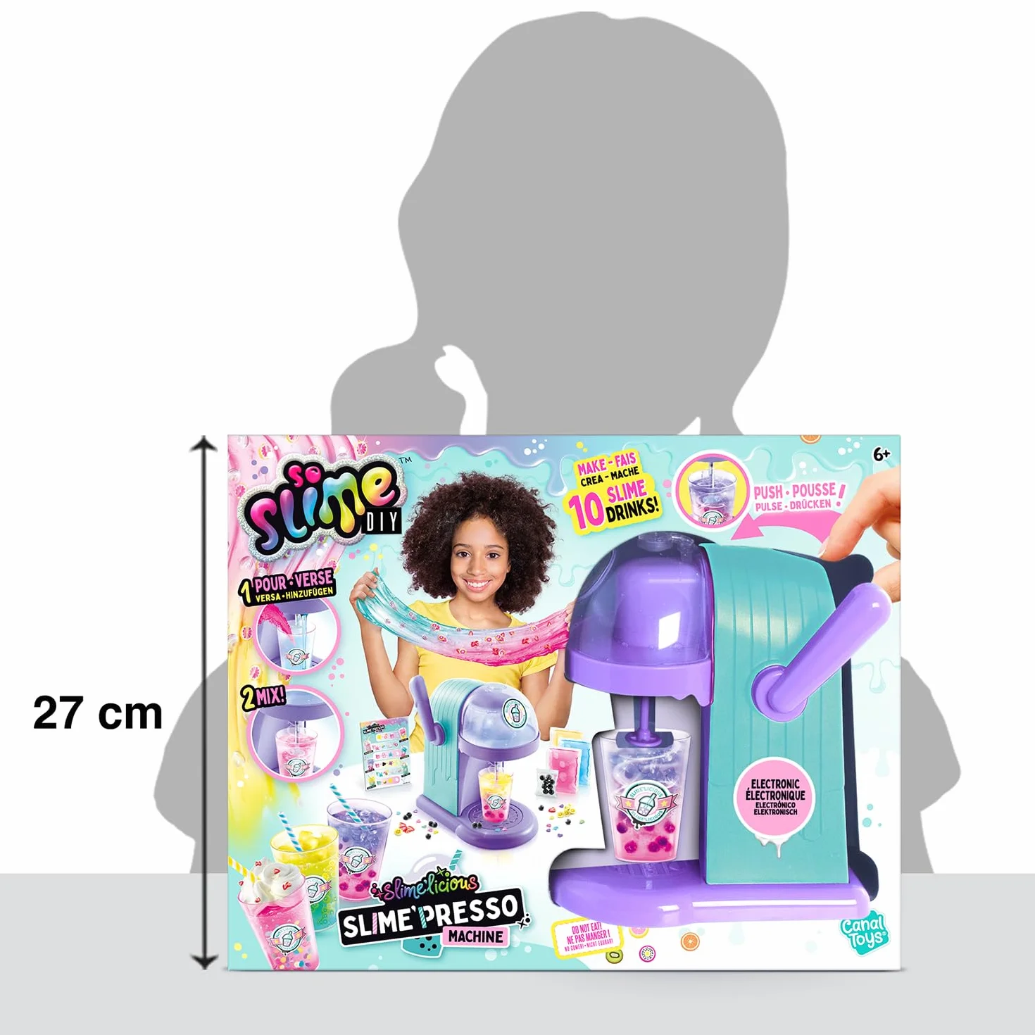 Canal Toys - So Slime - Slimelicious - Slime'presso Machine - SSC 254, Fioletowy