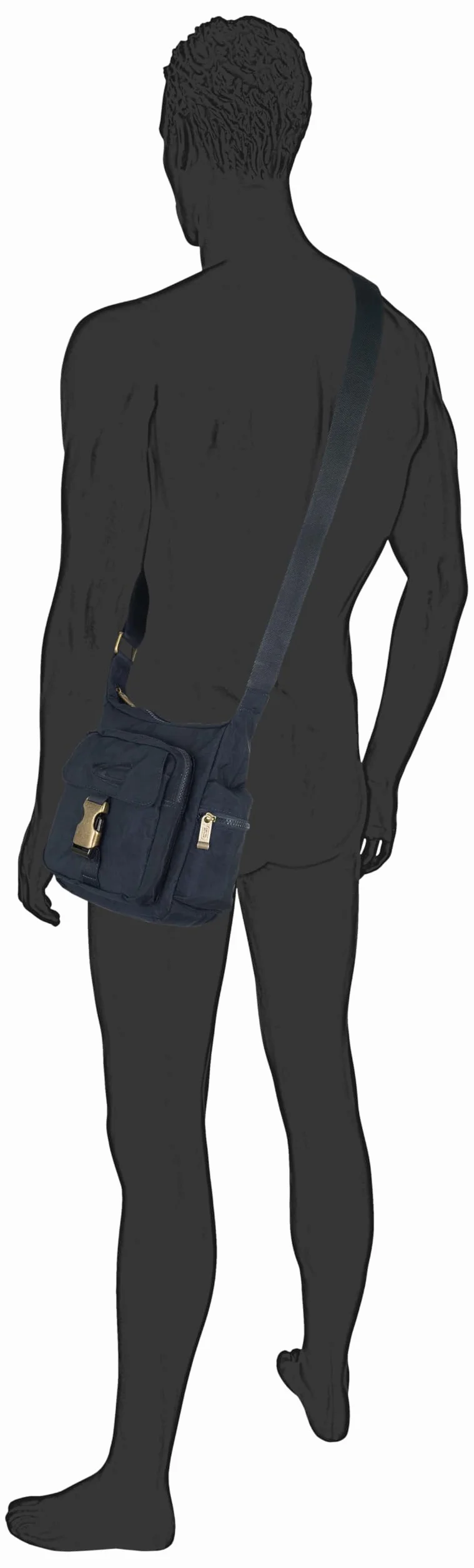 Camel Active Journey 000375 Torba na Ramię, Granatowy, 3,91 L