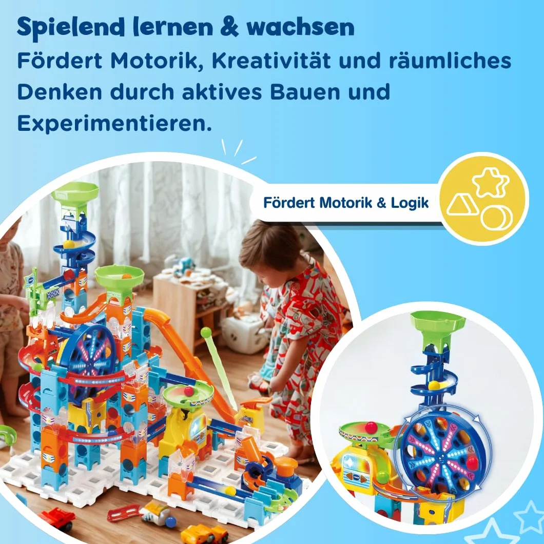 Vtech Marble Rush - Ultimate Tor Kulkowy, Wielokolorowy, 4-12 lat
