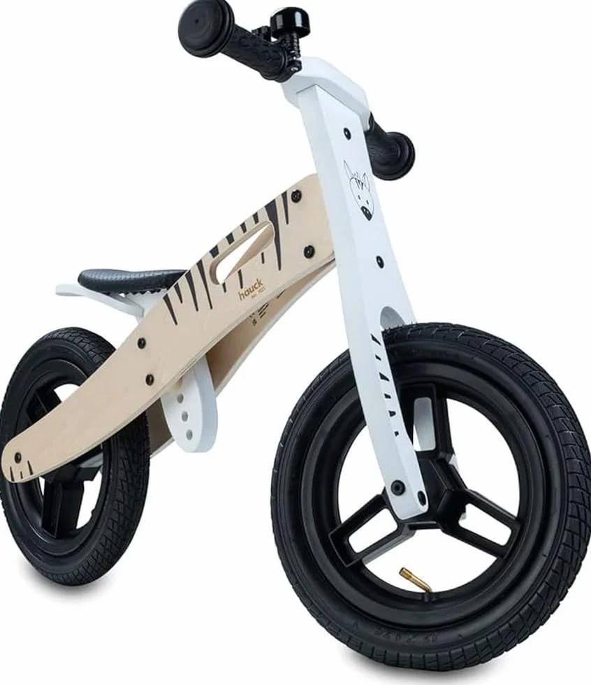 hauck Unisex – Baby Balance N Ride rower biegowy, zebra, biały