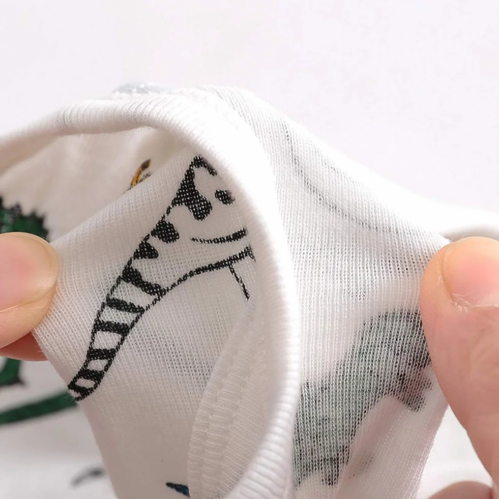 JackLoveBriefs Majtki dziecięce Dinozaury Bawełniane Slipy Dzieci 2-10 lat