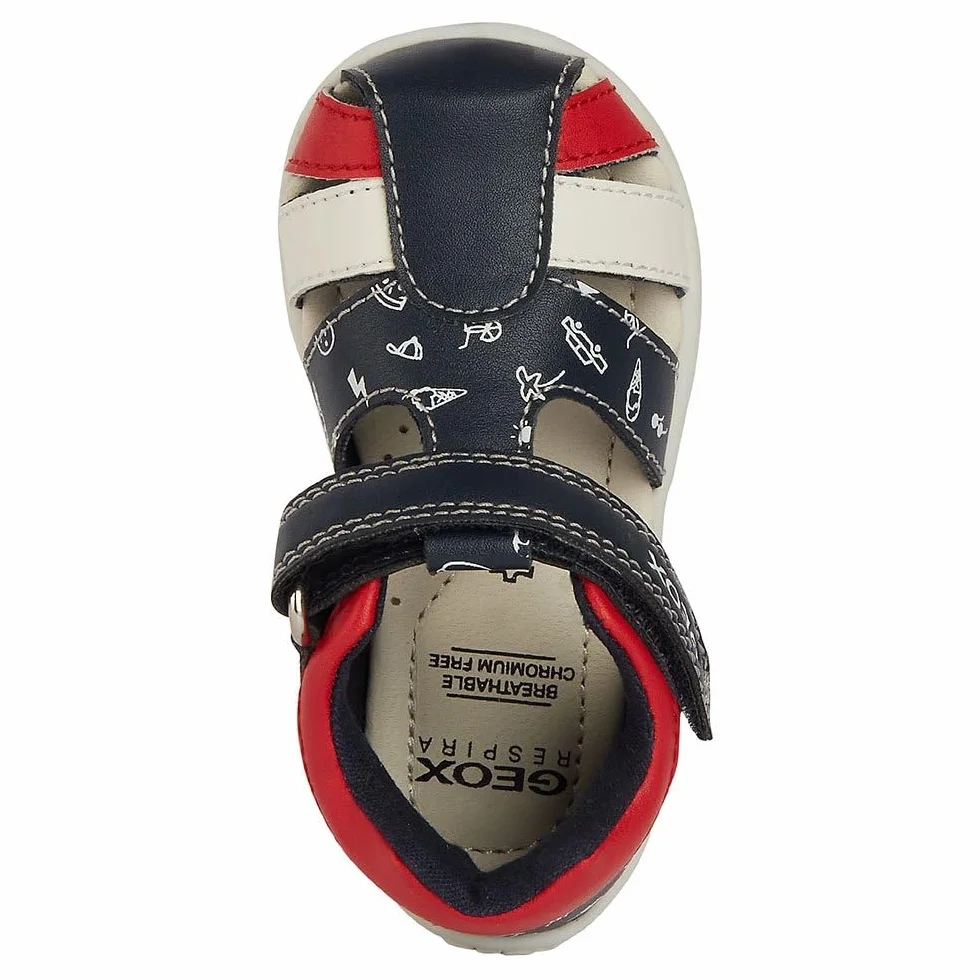 Geox Niemowlęta - chłopcy B Elthan Boy CSandały