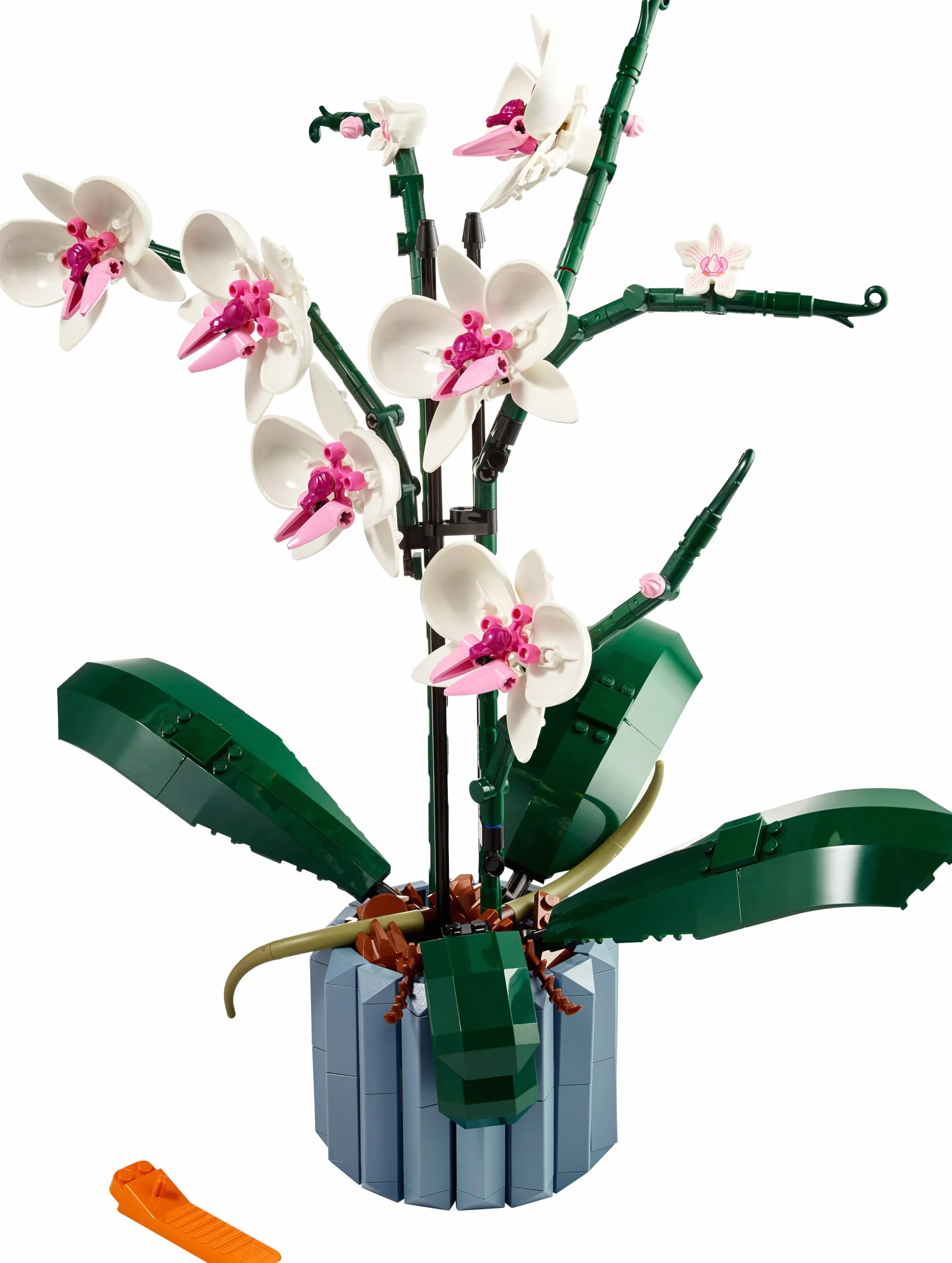 LEGO Icons Botanicals Orchidea Sztuczna Roślina, Zestaw z Kwiatami dla Kobiet, Dekoracja do Domu dla Dorosłych, Kolekcja Botaniczna, Pomysł na prezent, 10311