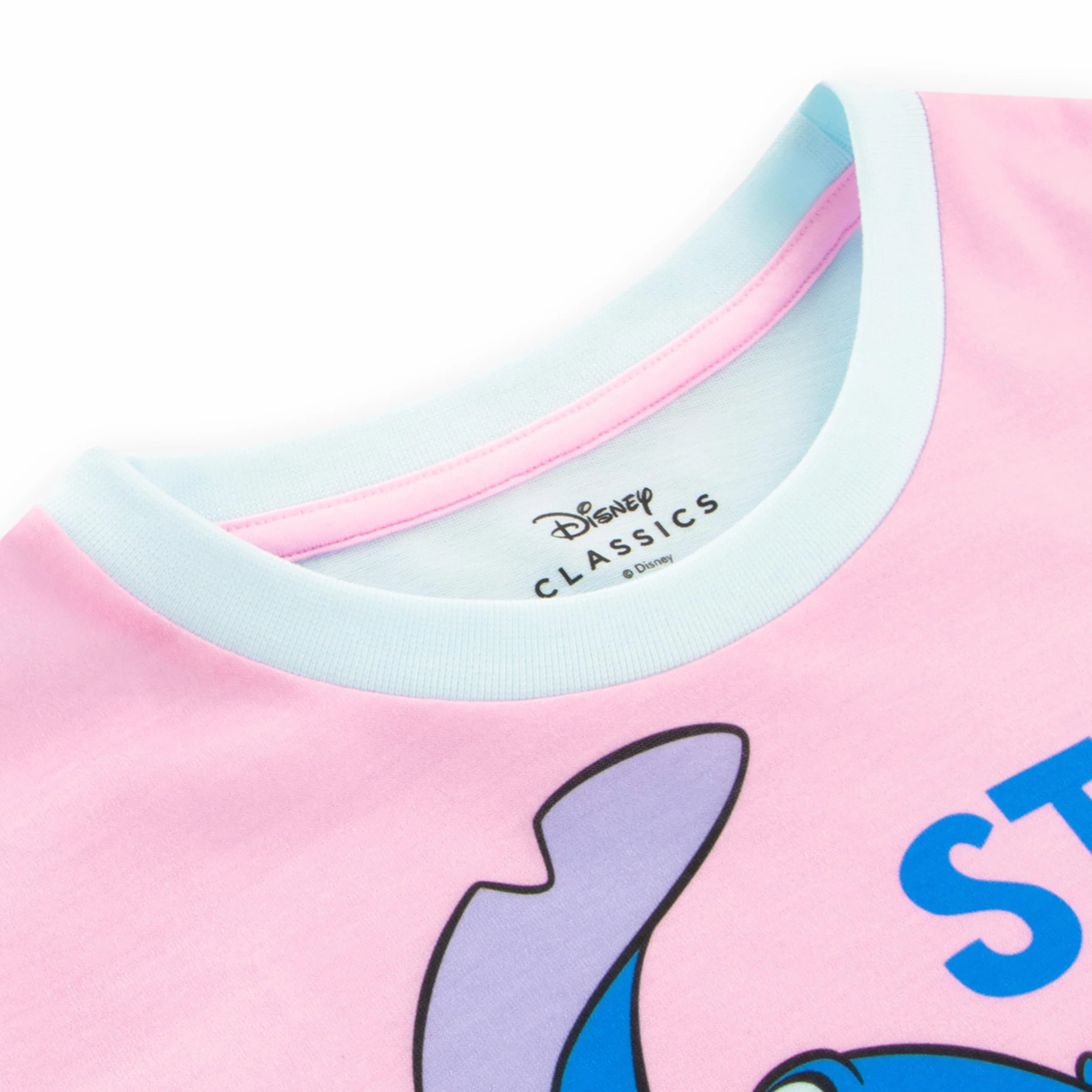 Disney Piżamy | Lilo I Stitch Piżamy | Dziewczęce Krótkie Piżamy | Stitch I Angel Dziewczęce Pyjama