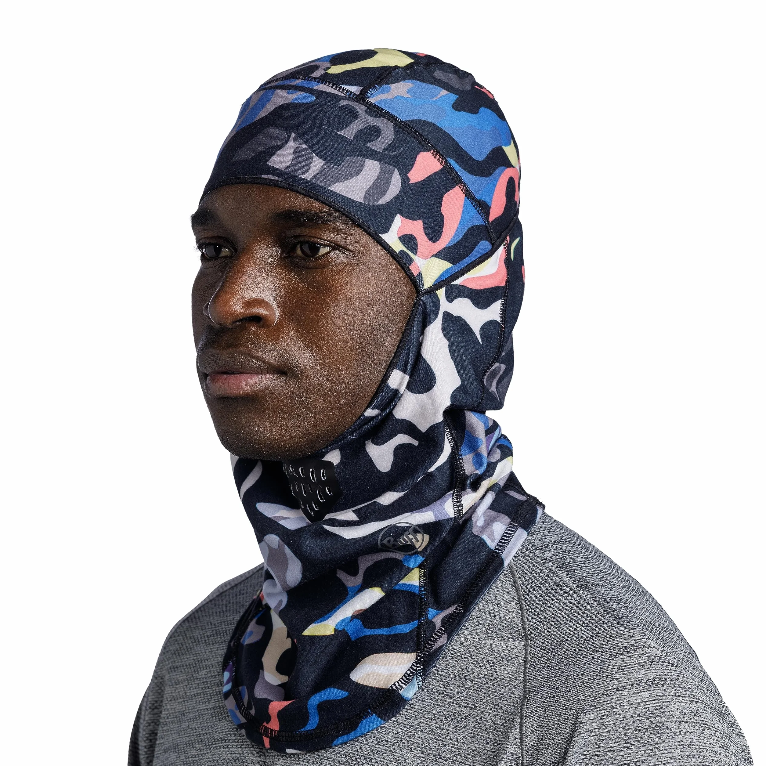 BUFF®| Balaclava Thermonet Ciepła, wygodna, materiały z recyklingu, lekka, oddychająca, izolacja termiczna, śnieg Chłopiec Dziewczynka