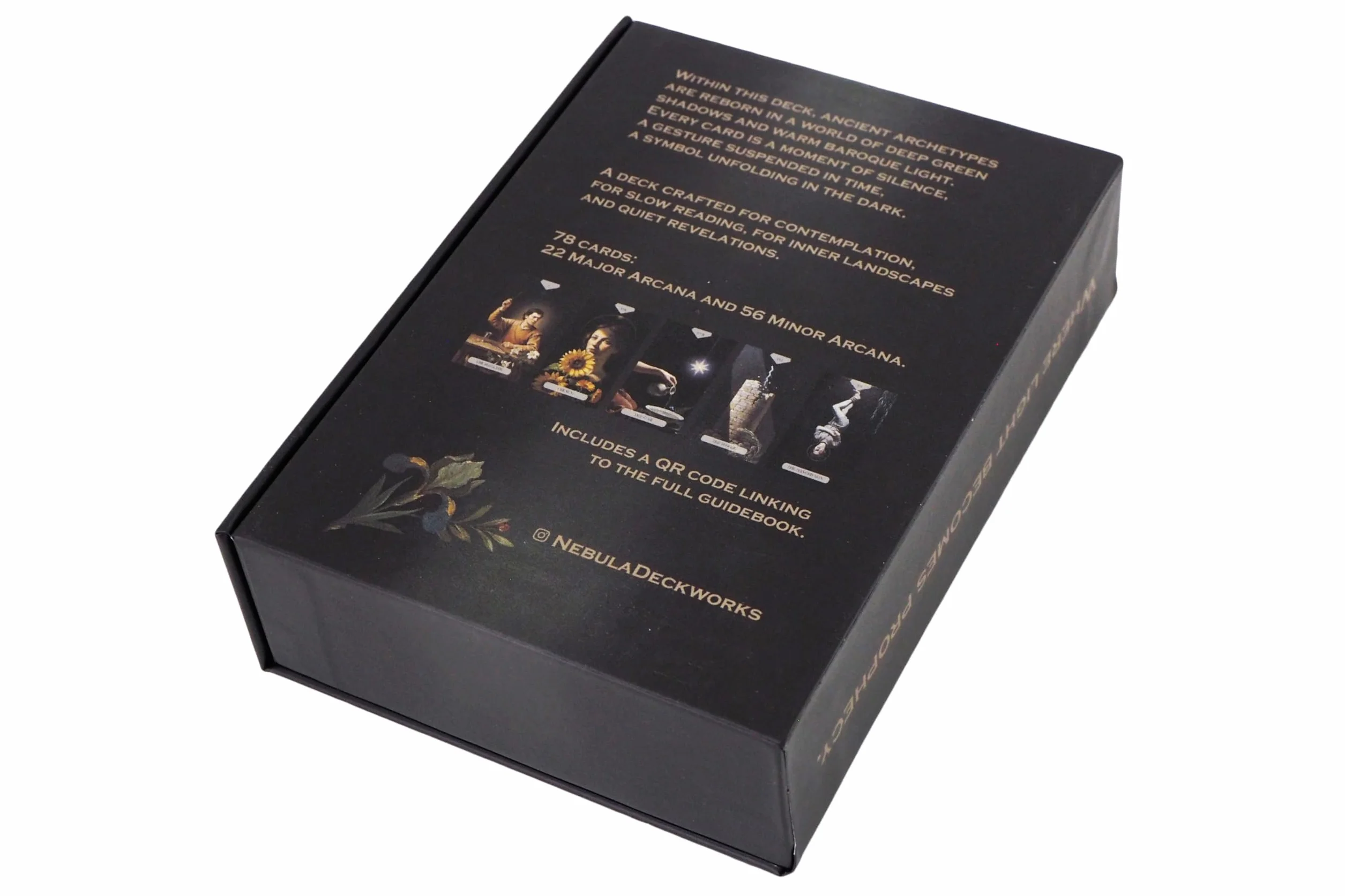 The Divine Artisan Tarot - 78-Card Tarot Deck with Magnetic Box and Digital Guidebook
