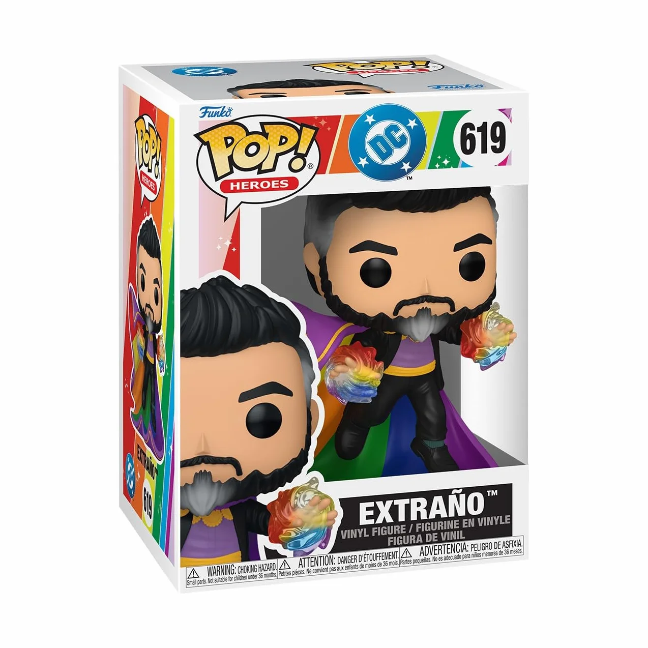 Funko Pop! Bohaterowie: Duma - Extrano- Figurka kolekcjonerska z winylu - pomysł na prezent - oficjalny towar - Zabawki dla dzieci i dorosłych - Superbohaterowie - figurka kolekcjonerska