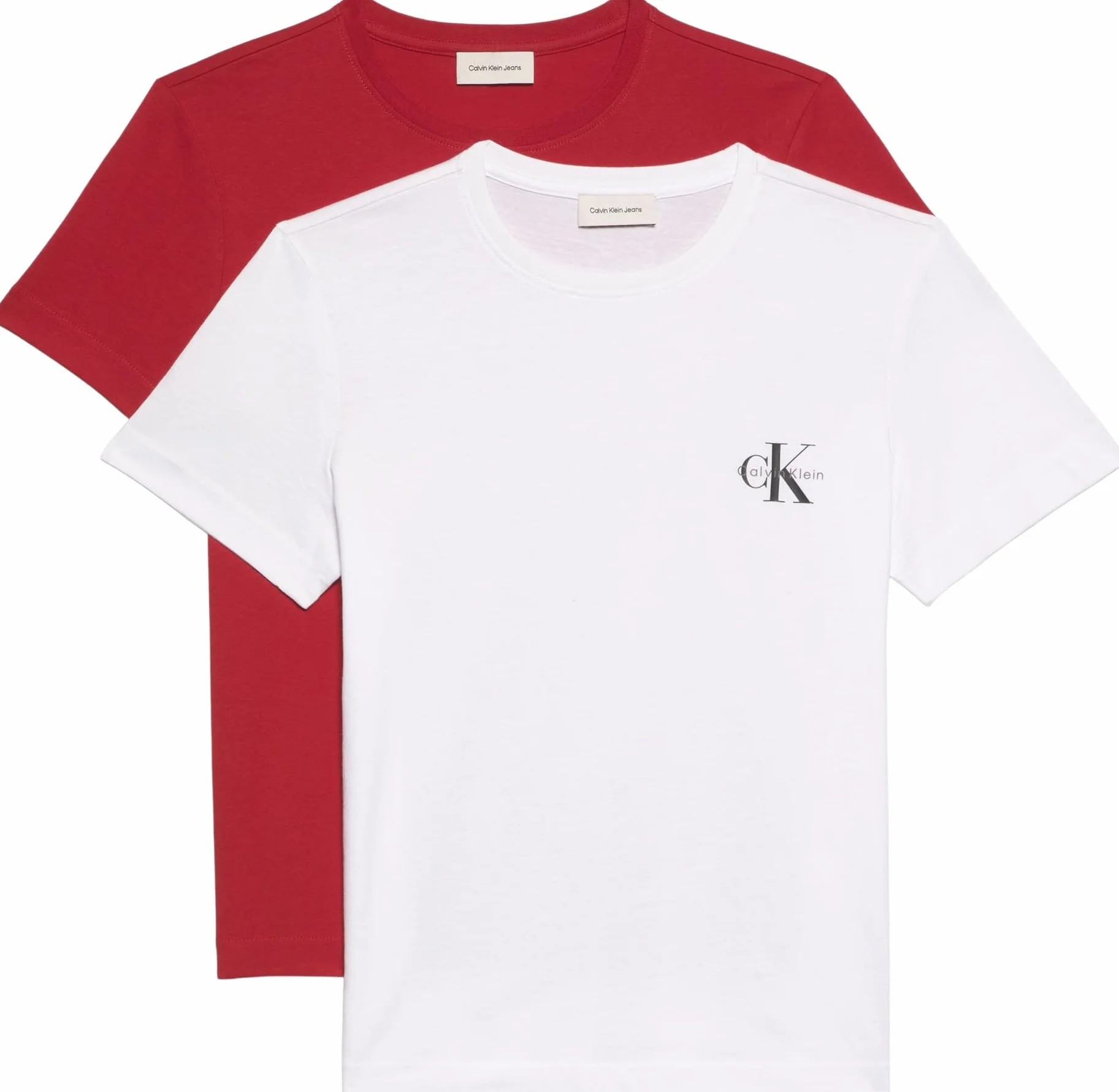 Calvin Klein Koszulki Kobiety A- Logo Cn 2 Pack Tee Lv047c905g