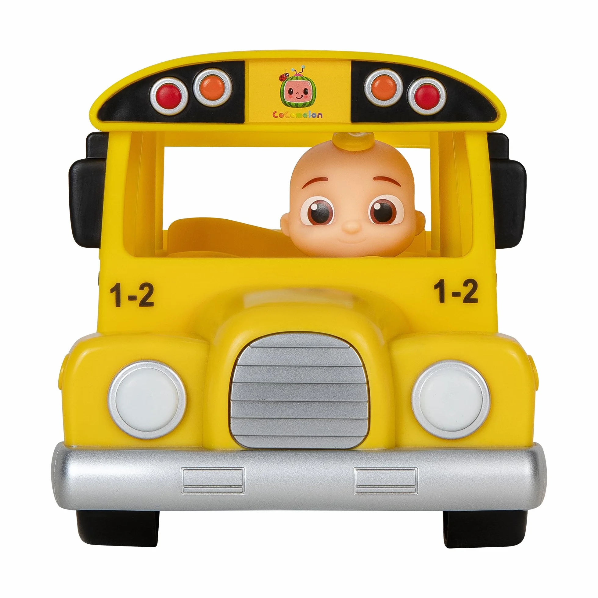 CoComelon CMW0031 autobus z dźwiękiem i figurką JJ dla dzieci od 2 lat