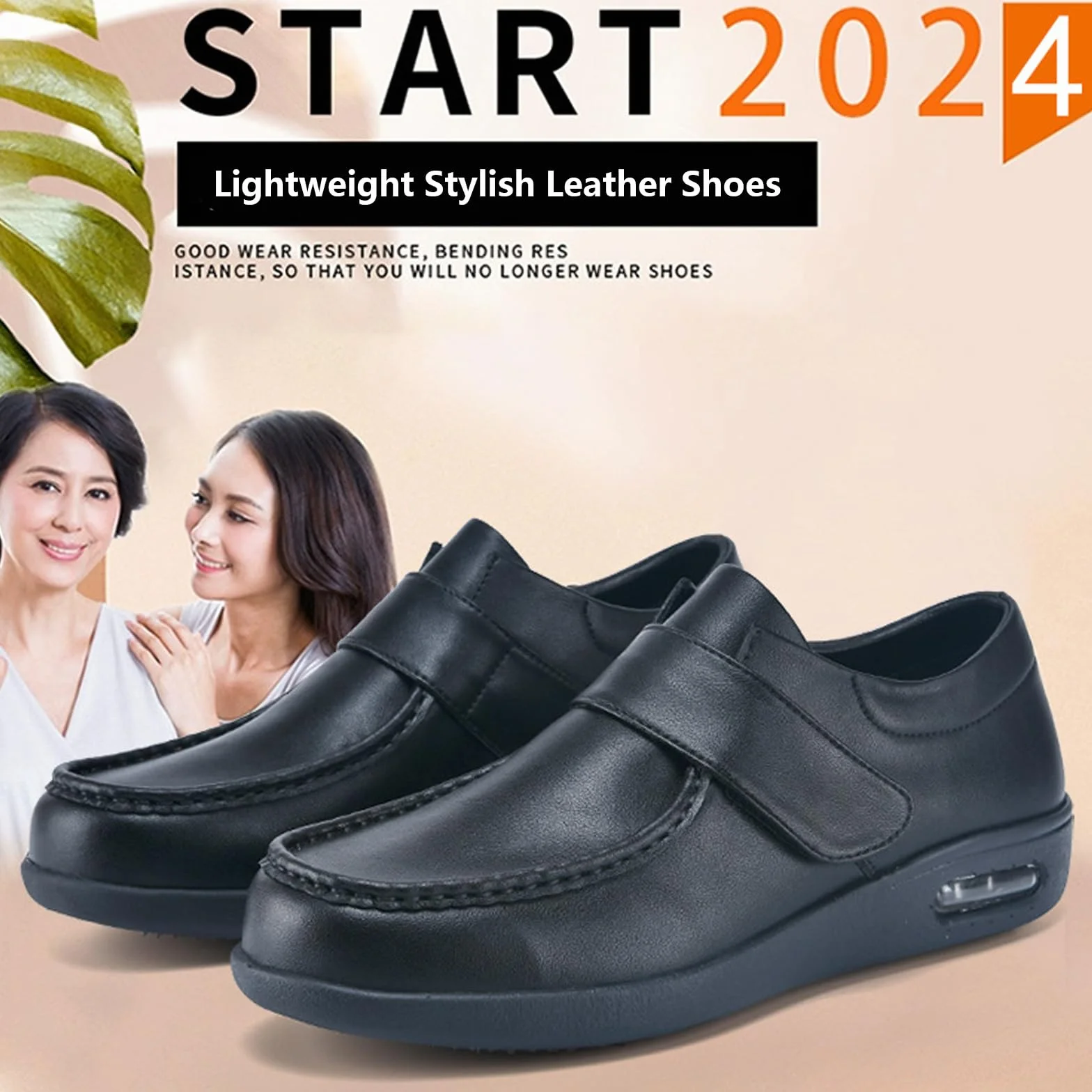 bumuam Męskie skórzane buty dla diabetyków bardzo szerokie buty ortopedyczne męskie buty skórzane regulowane szerokie wygodne buty do nadmuchiwanych stóp