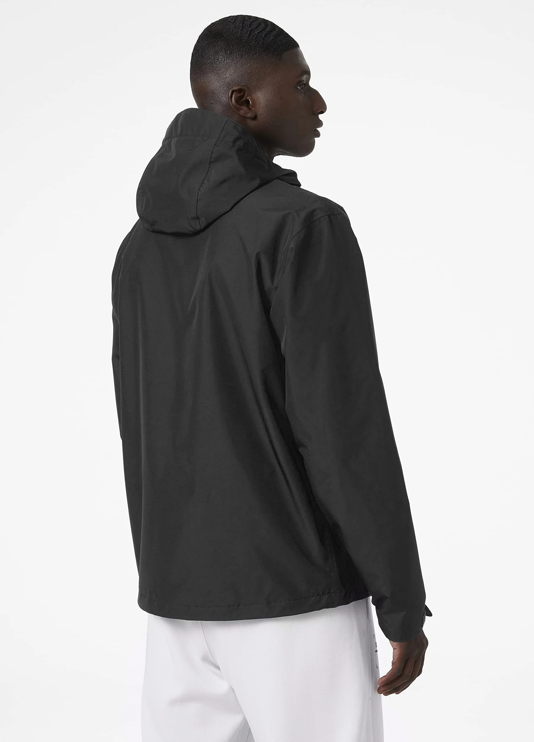 Helly-Hansen Mężczyźni Seven J Jacket Kurtka Przeciwdeszczowa, Czarny, L