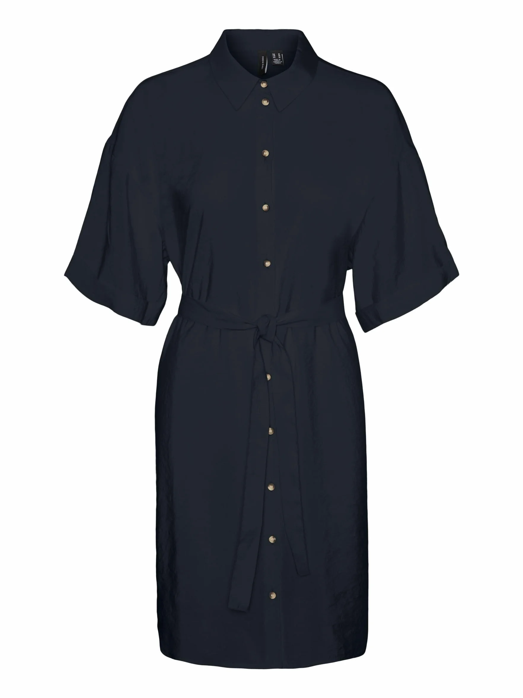 VERO MODA Sukienka Kobiety Vmqueeny S/S Short Shirt Dress Wvn Ga