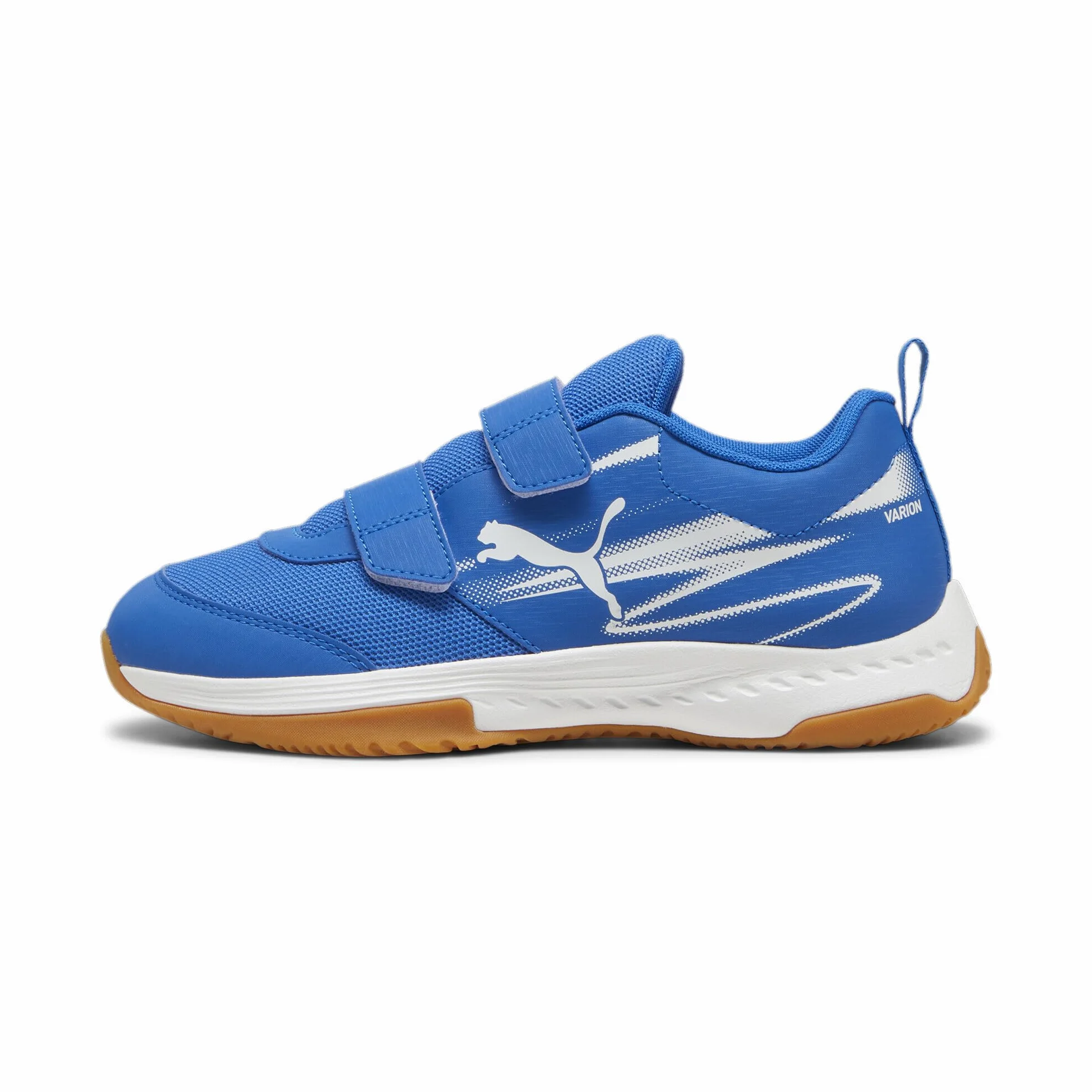 Puma Unisex Varion II V JrIndoor Court Shoes, Puma Team Royal PUMA biała guma, 35 EU