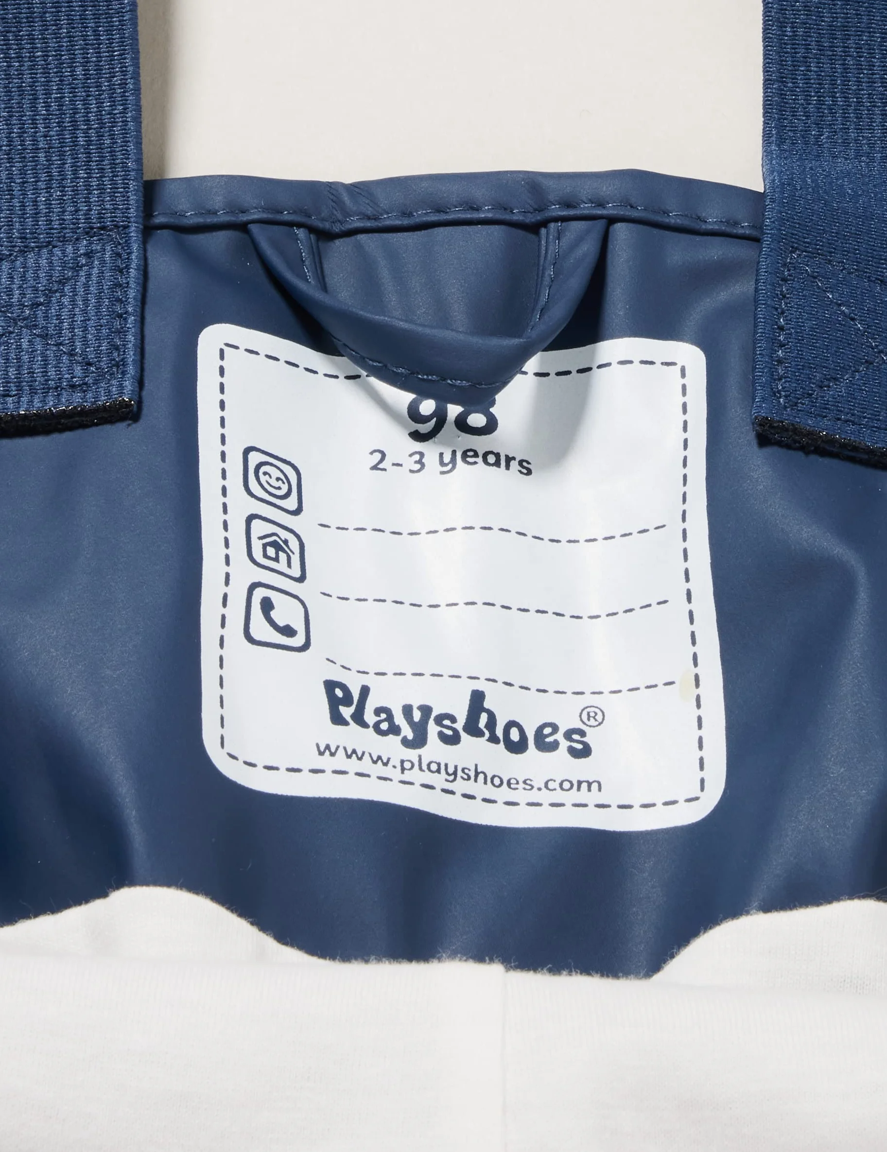 Playshoes Dziecięce spodnie przeciwdeszczowe unisex