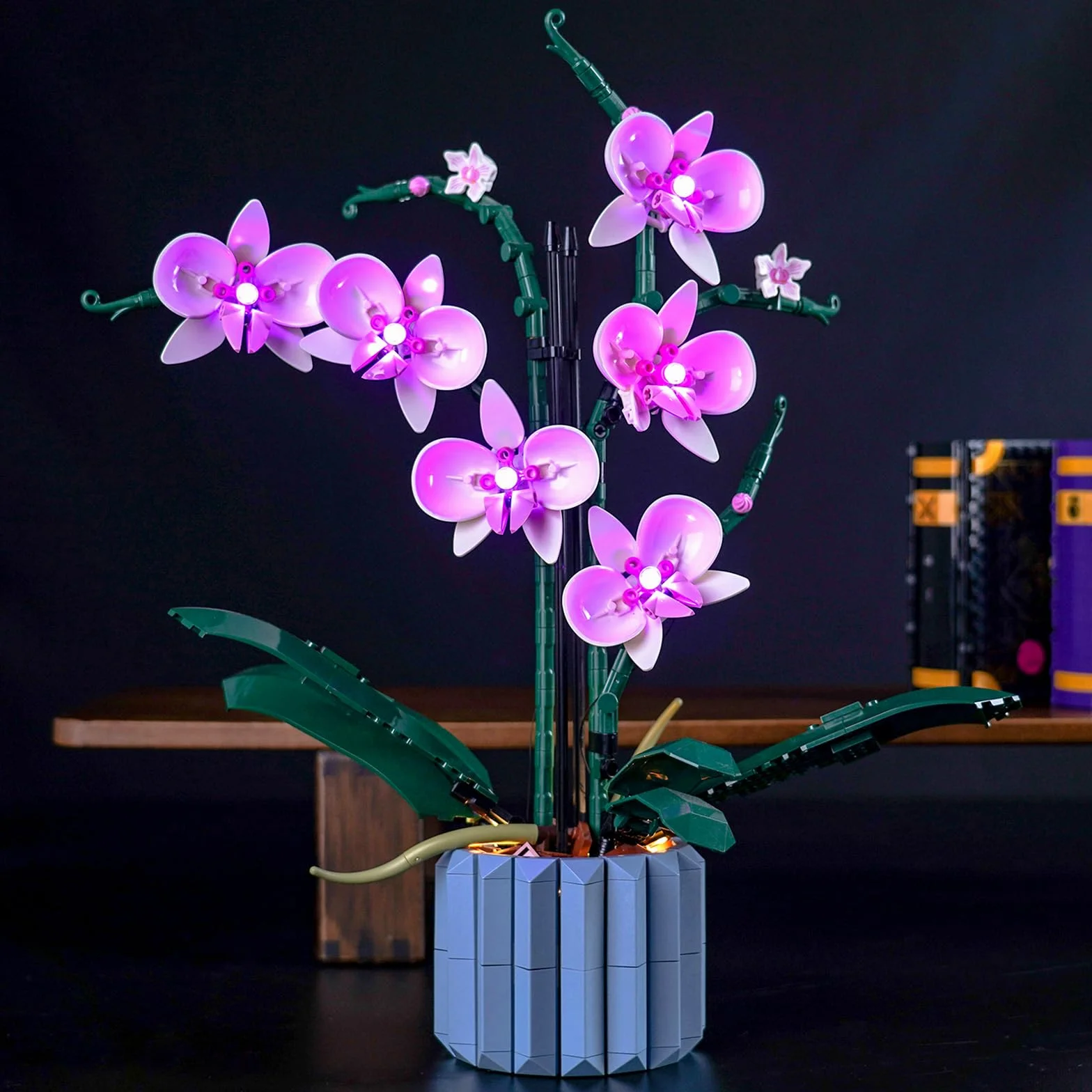 Zestaw oświetleniowy LED Tylko do LEGO Orchidea 10311, kolekcja botaniczna, nie model LEGO, + 12 miesięcy