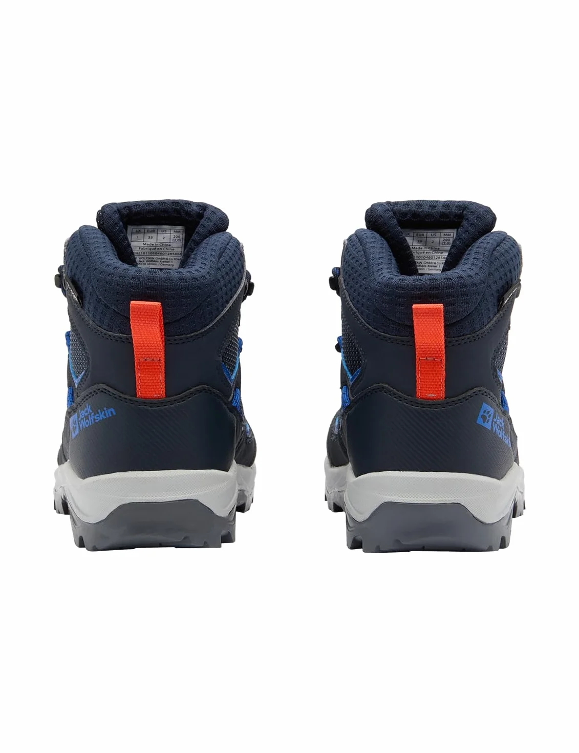 Jack Wolfskin Uniseks - dzieci Vojo Texapore Mid Kbuty na zewnątrz