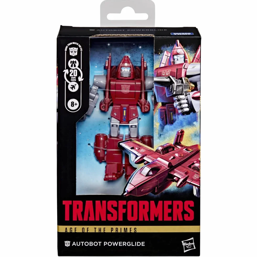 Autobot Powerglide z kolekcji Transformers: Age of the Primes, 11-centymetrowa przekształcająca się figurka klasy Deluxe, zabawkowe roboty dla dzieci w wieku od 8 lat