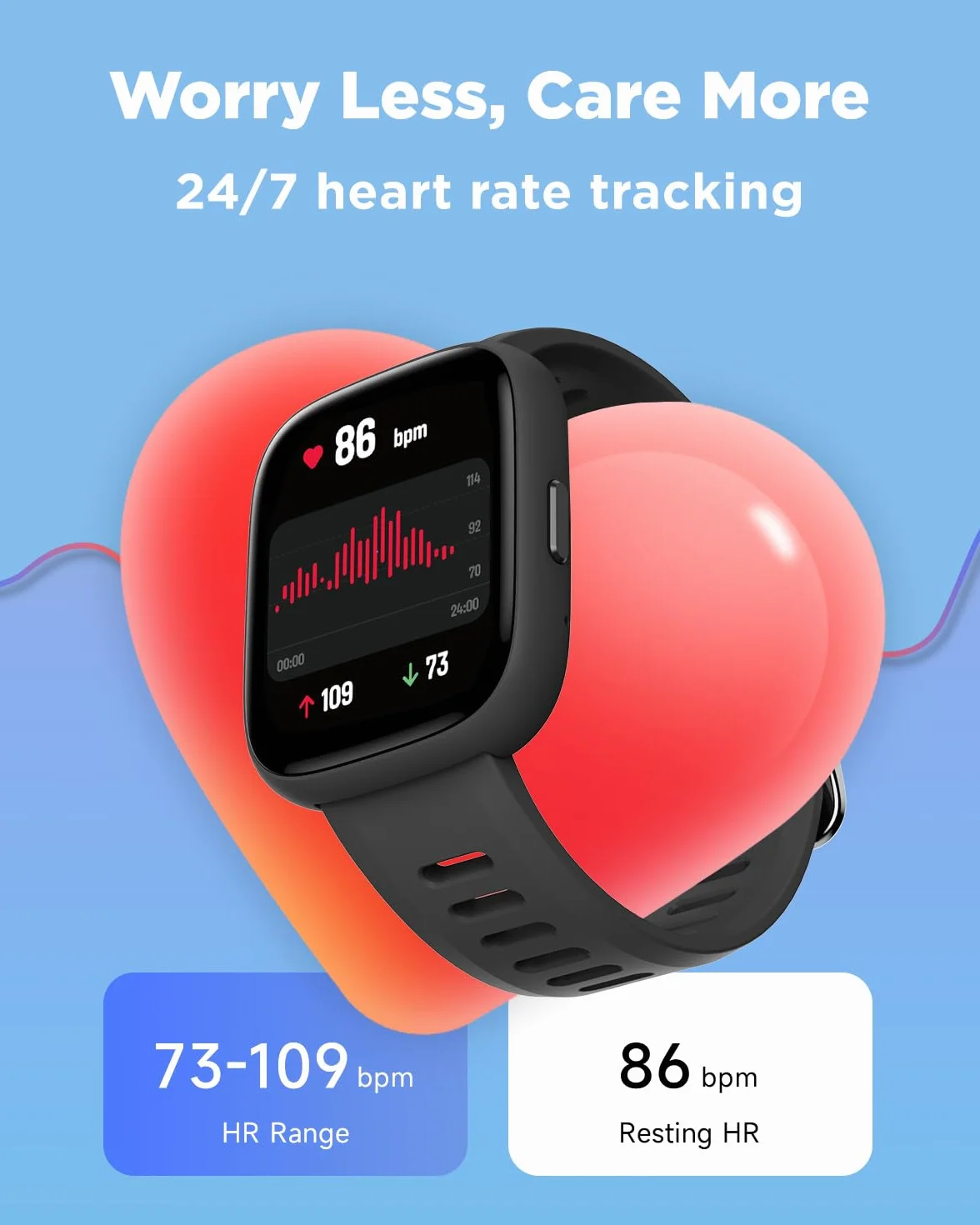 BIGGERFIVE Inteligentny zegarek dla dzieci, zegarek fitness 4,6 cm, krokomierz, tętno, wodoodporność IP68, monitor snu, licznik kroków kalorii, 5 gier logicznych z/bez aplikacji dla dziewcząt
