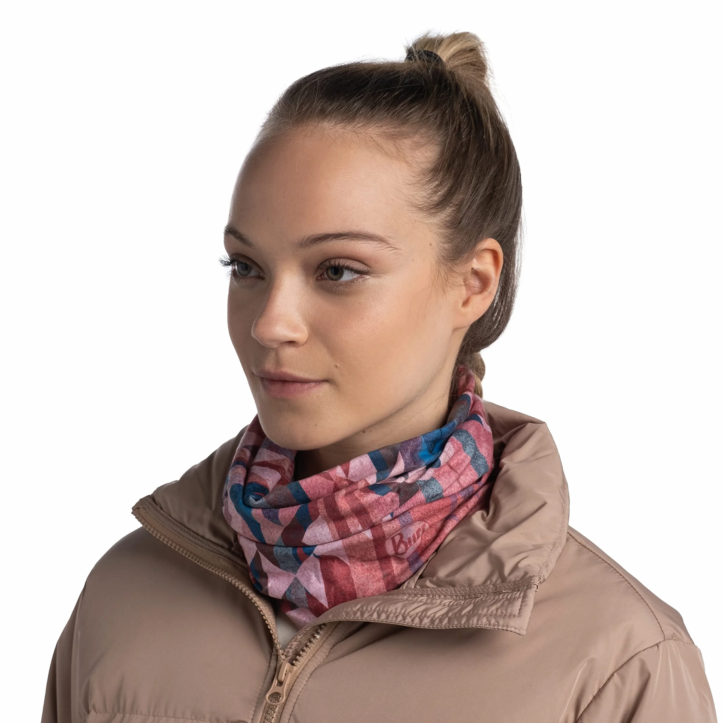Buff Unisex ThermoNet rurowy szalik bandana - różowy