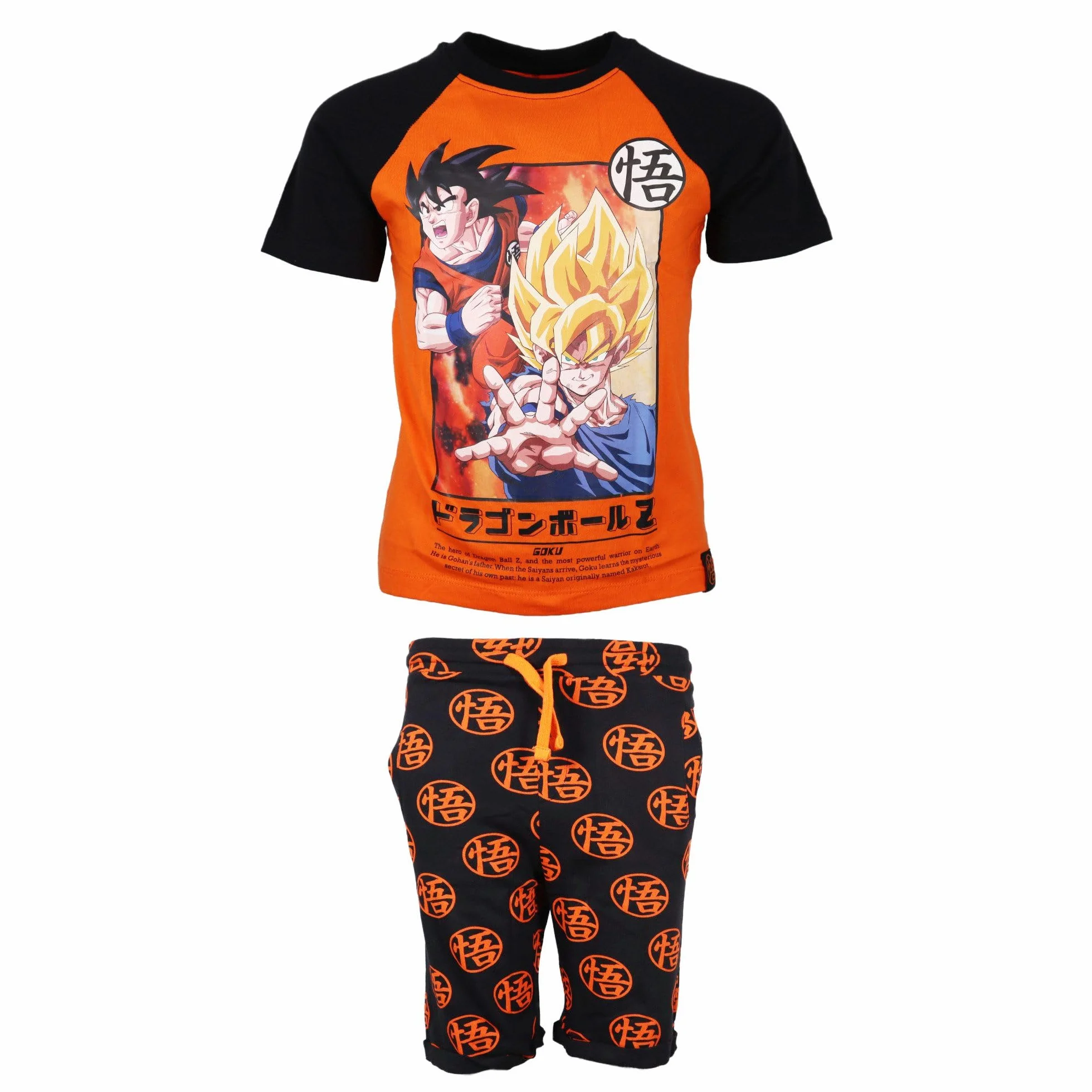 Dragon Ball Z Koszulka dziecięca i szorty