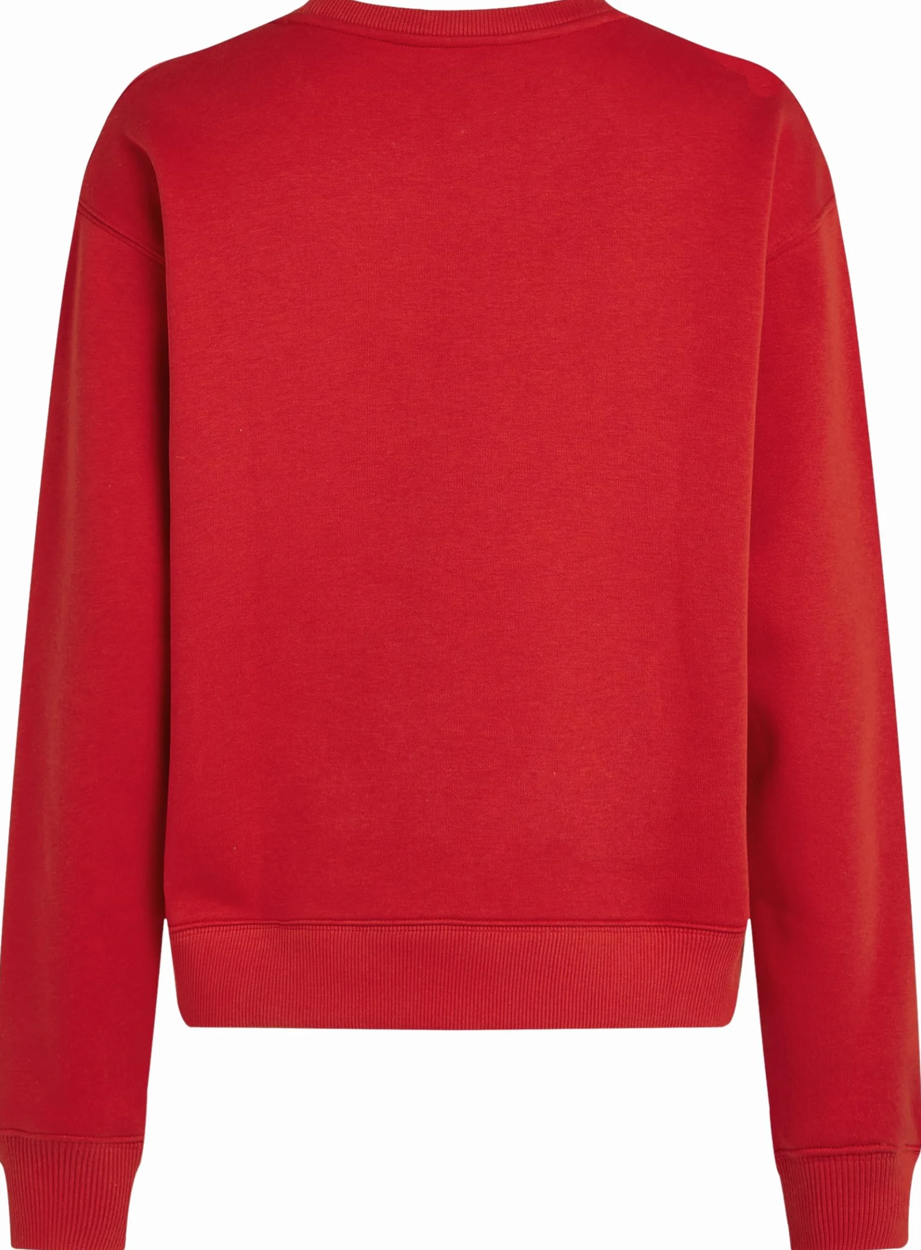 Tommy Hilfiger Damska bluza bez kaptura, Czerwony (Primary Red), L