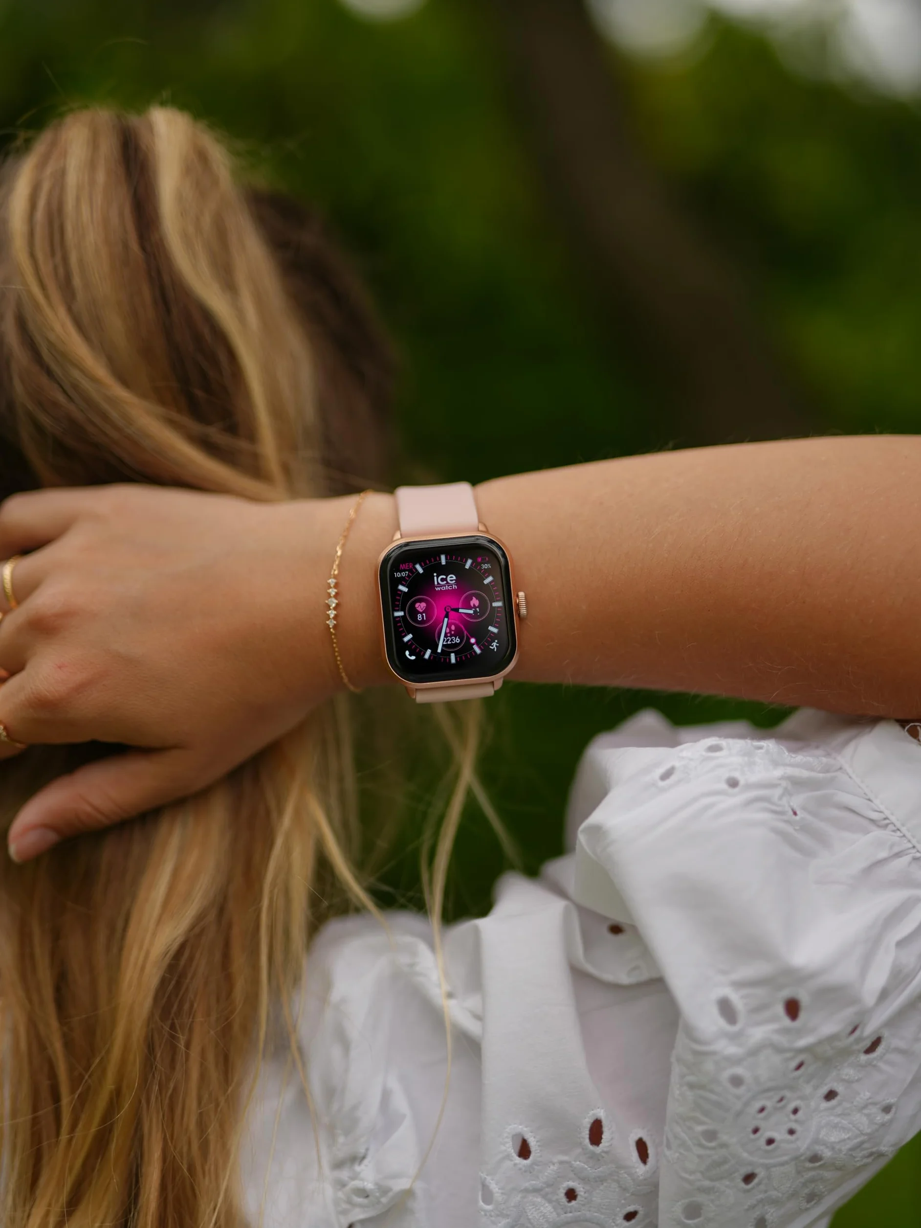 Ice-Watch - ICE smart 2.0 - Kwadratowy zegarek z połączeniem (1,70 cala)