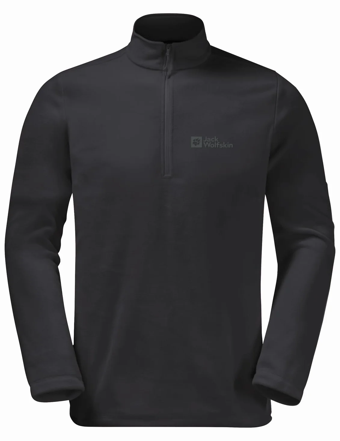 Jack Wolfskin Męski sweter Taunus Hz, czarny, M
