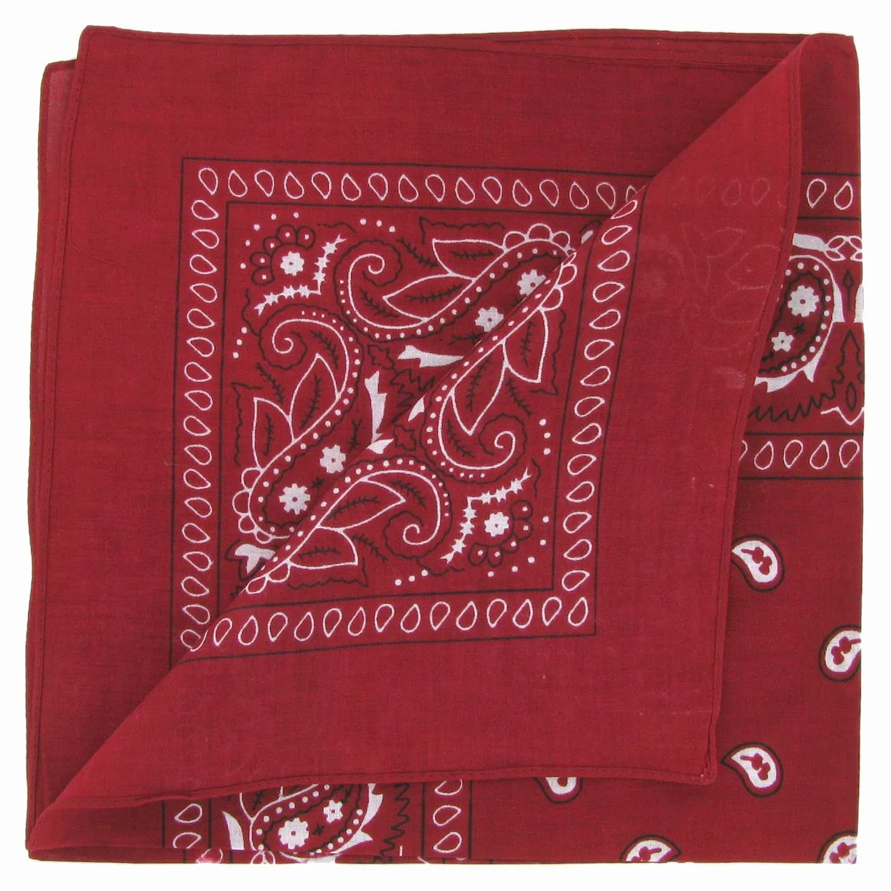 Zestaw 3 bandany Paisley dla kobiet i mężczyzn 57 x 57 cm