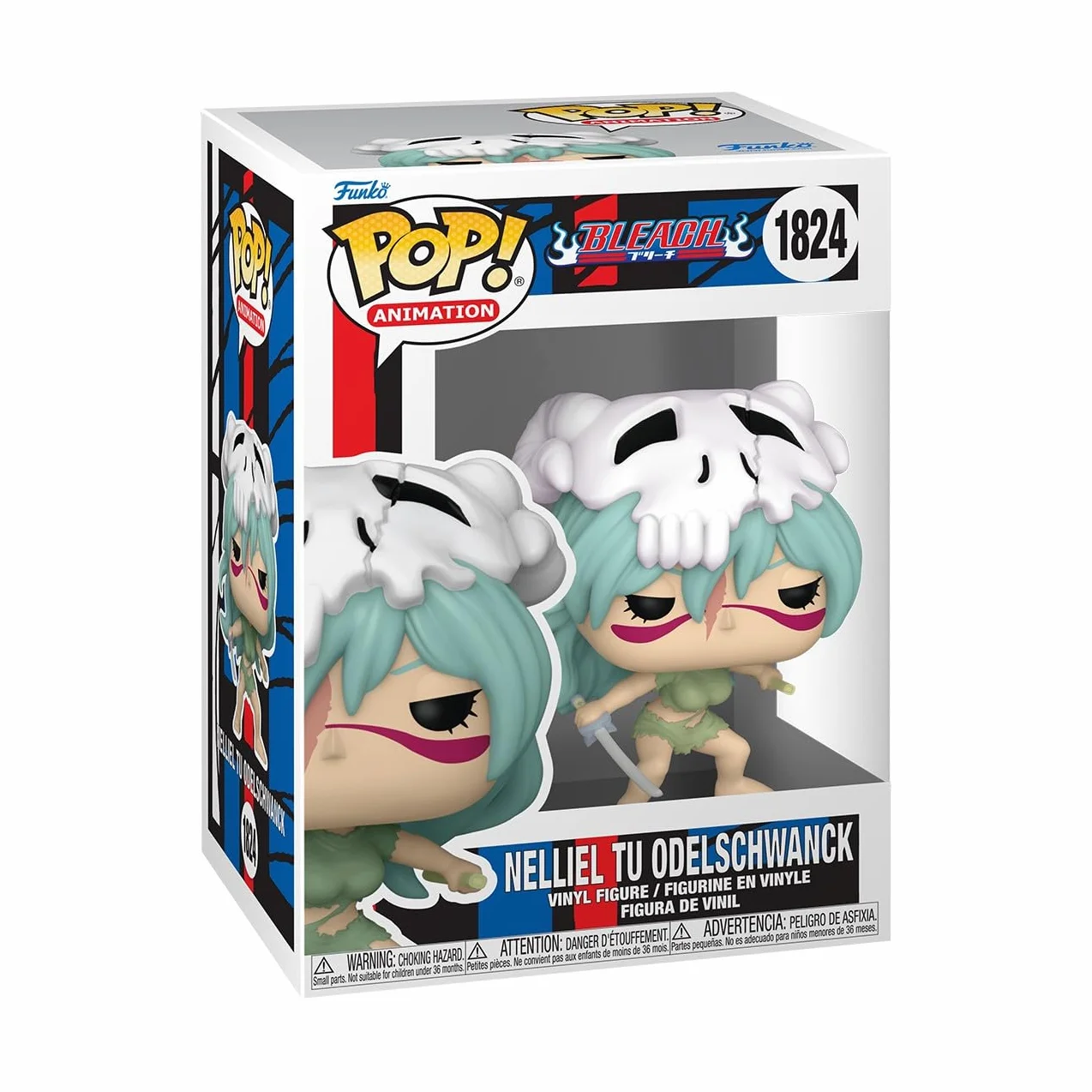 Funko Pop! Animacja: BLEACH - Nelliel Tu​ Tu - Figurka kolekcjonerska z winylu - pomysł na prezent, oficjalny towar - zabawki dla dzieci i dorosłych - Anime Fans - figurka kolekcjonerska
