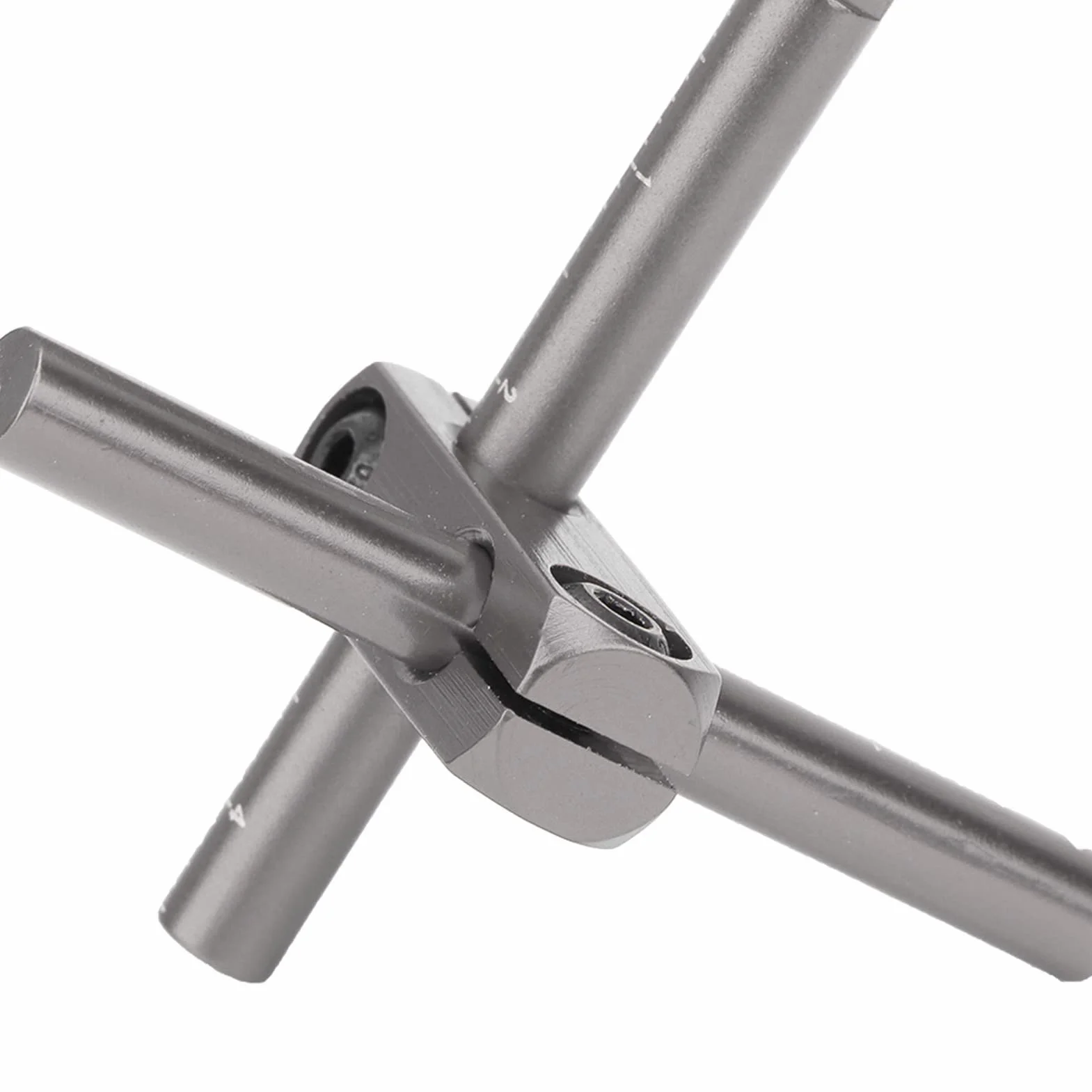 Zestaw do Montażu na Karoserii Samochodu RC, Aluminiowy Magnetyczny Uchwyt Magnetyczny na Karoserię Zestaw do Niewidocznego Mocowania na Karoserię, Magnetyczny Uchwyt na Karoserię do(Tytan)