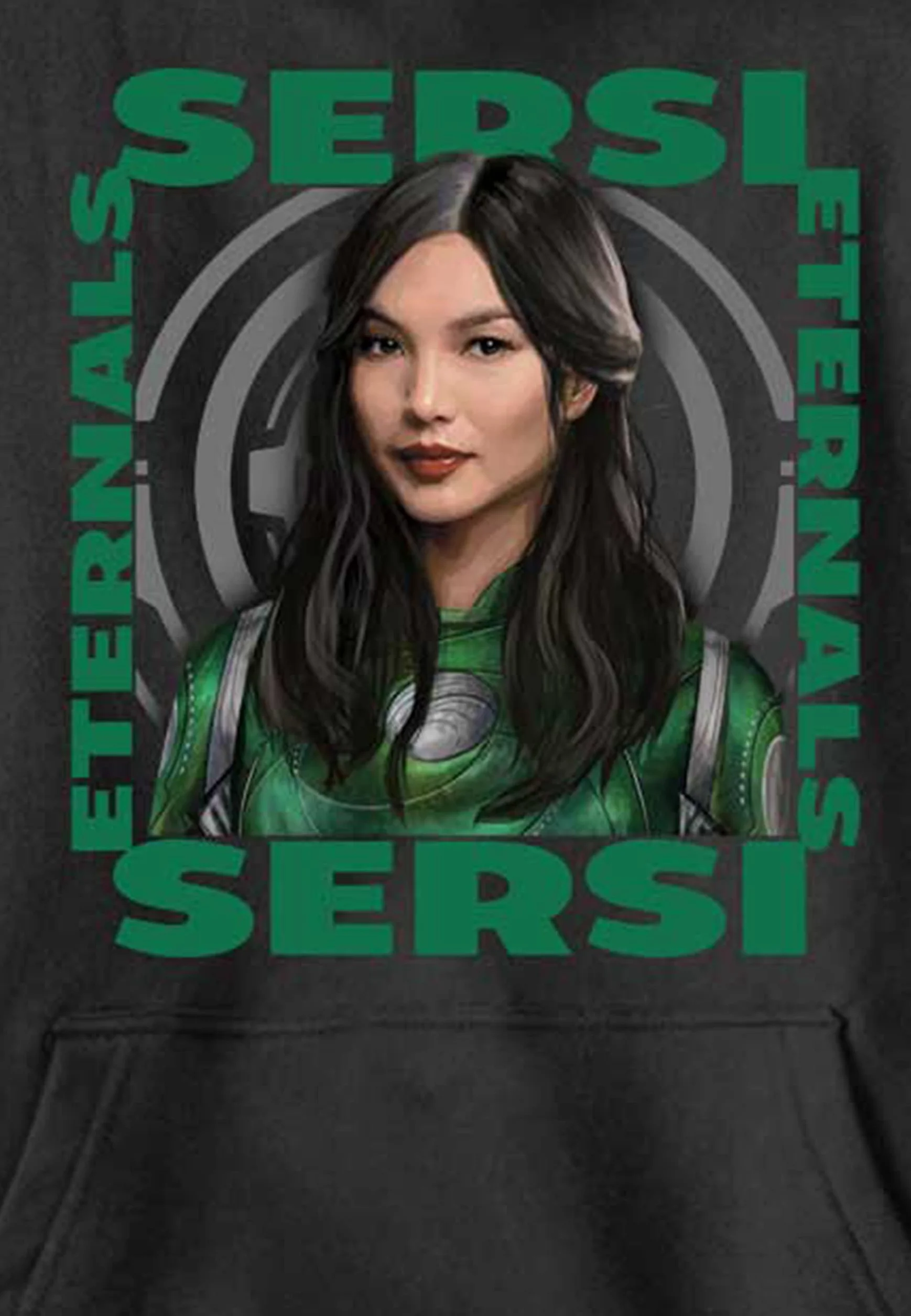 Marvel Boys The Eternal Sersi Hero Box Bluza z kapturem, Czarny, S, Czarny, S, Czarny, S