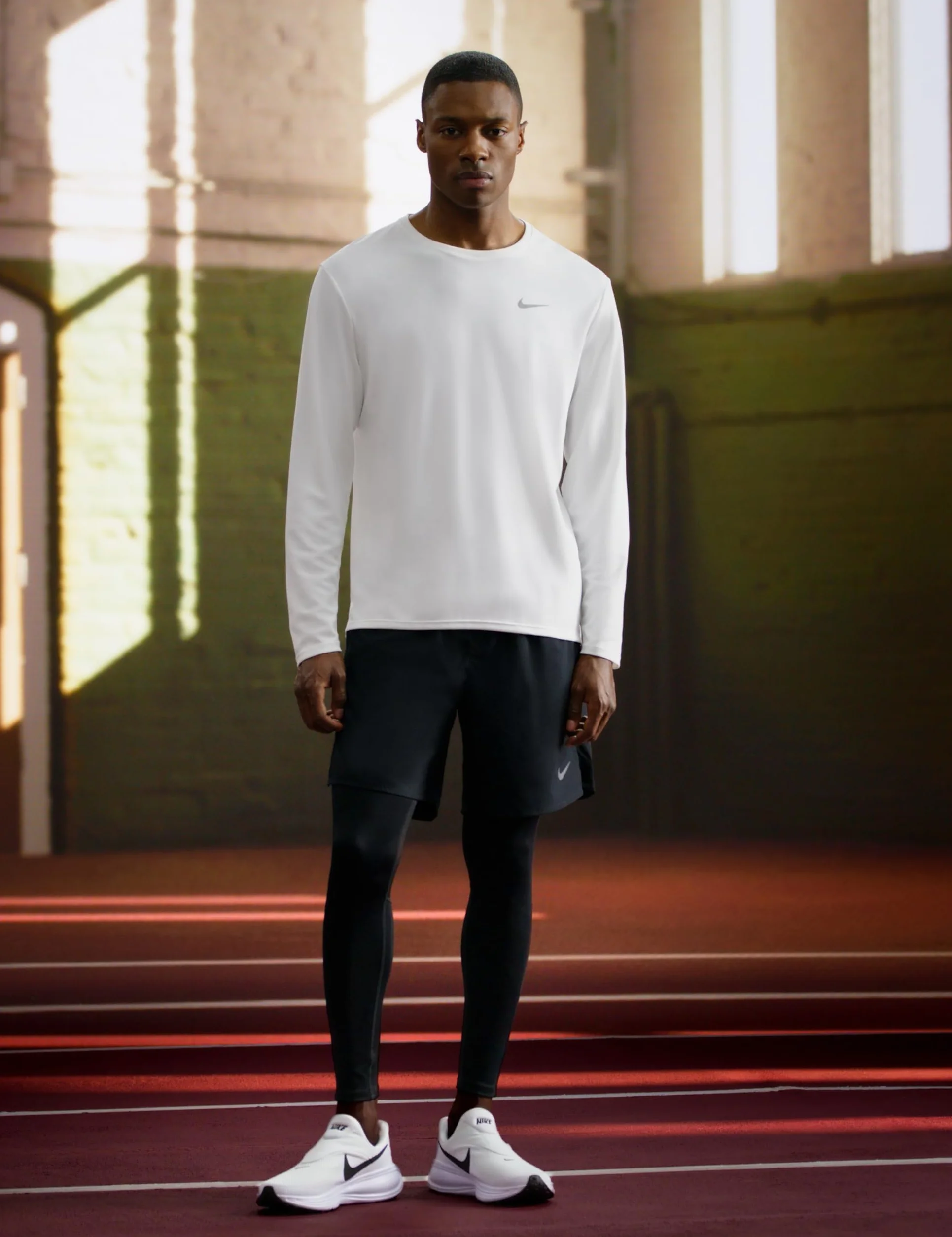 NIKE Df Challenger - Legginsy Mężczyźni