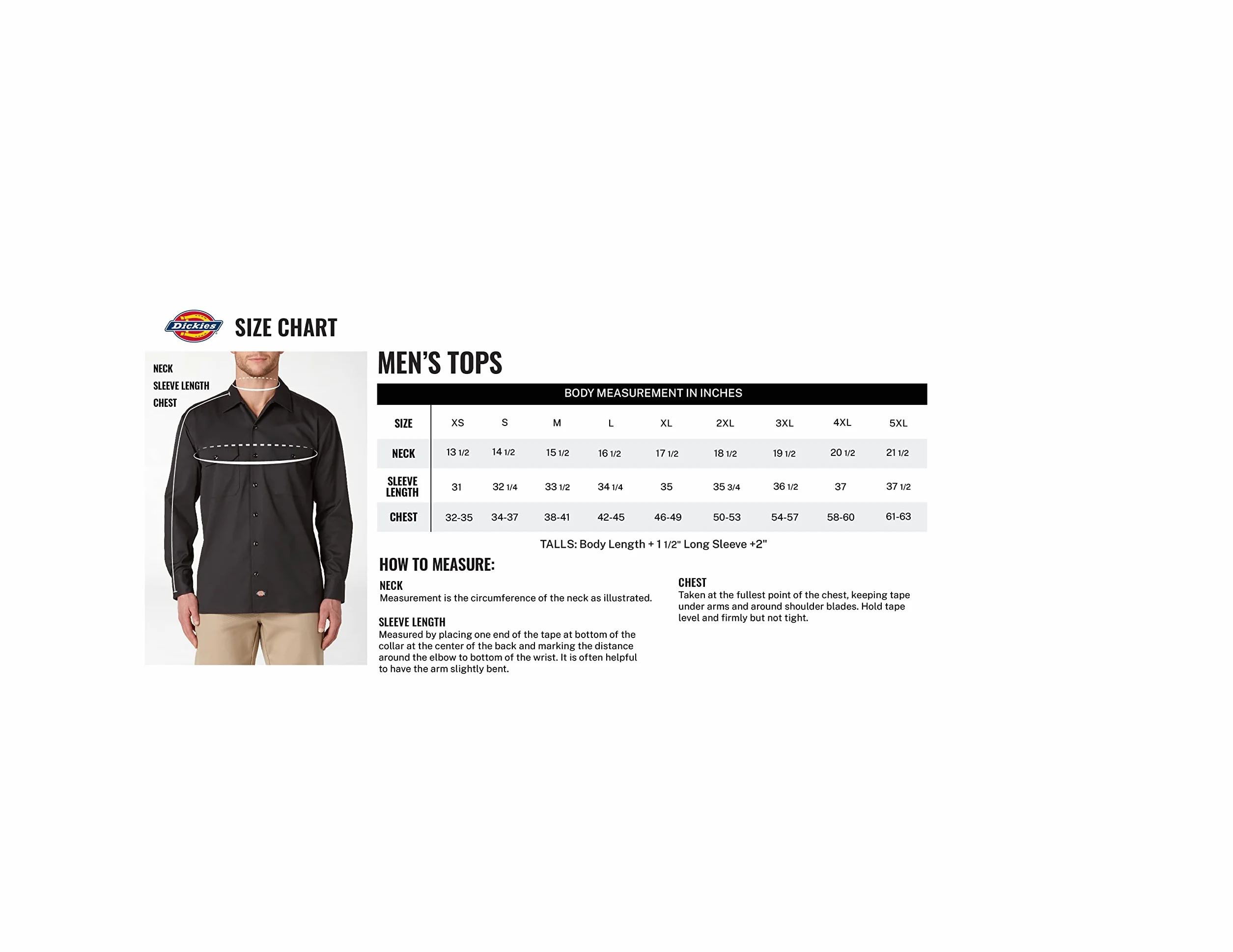 Dickies Kombinezon męski z krótkim rękawem, Small Short