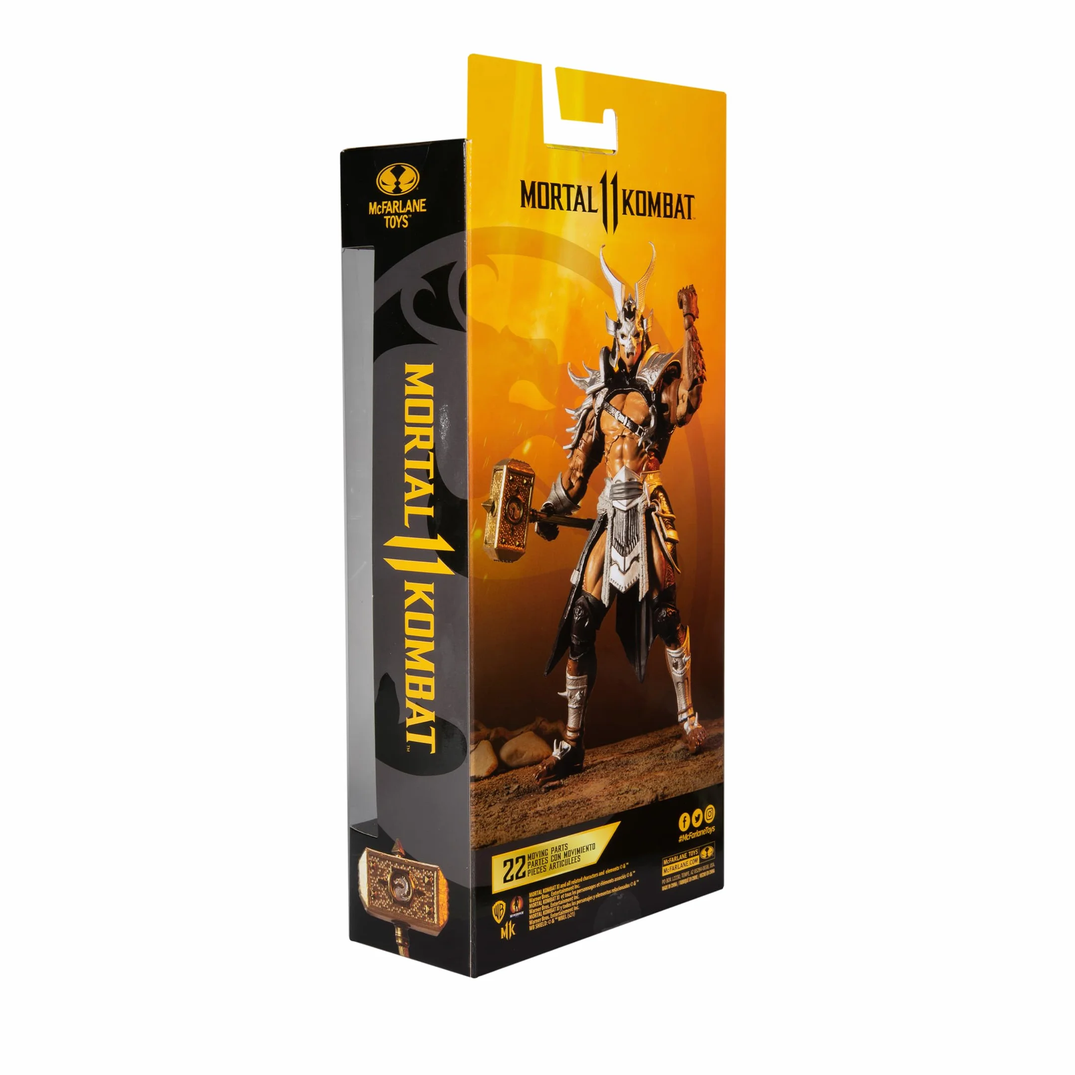 Figurka Mortal Kombat Shao Kahn (Platinum Kahn) 18 cm