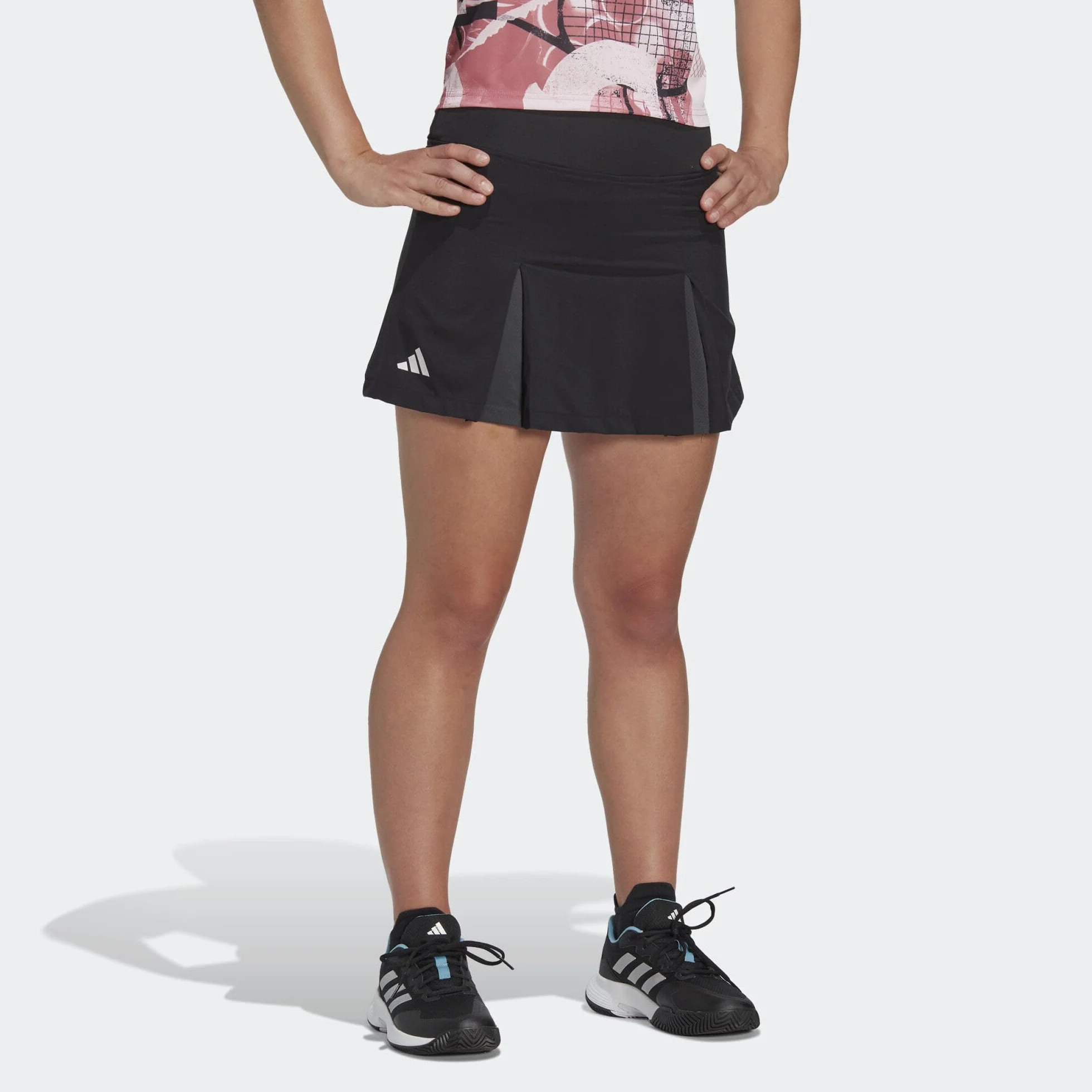 adidas Kobiety Club Tennis Pleated Skirt, Black, XXS